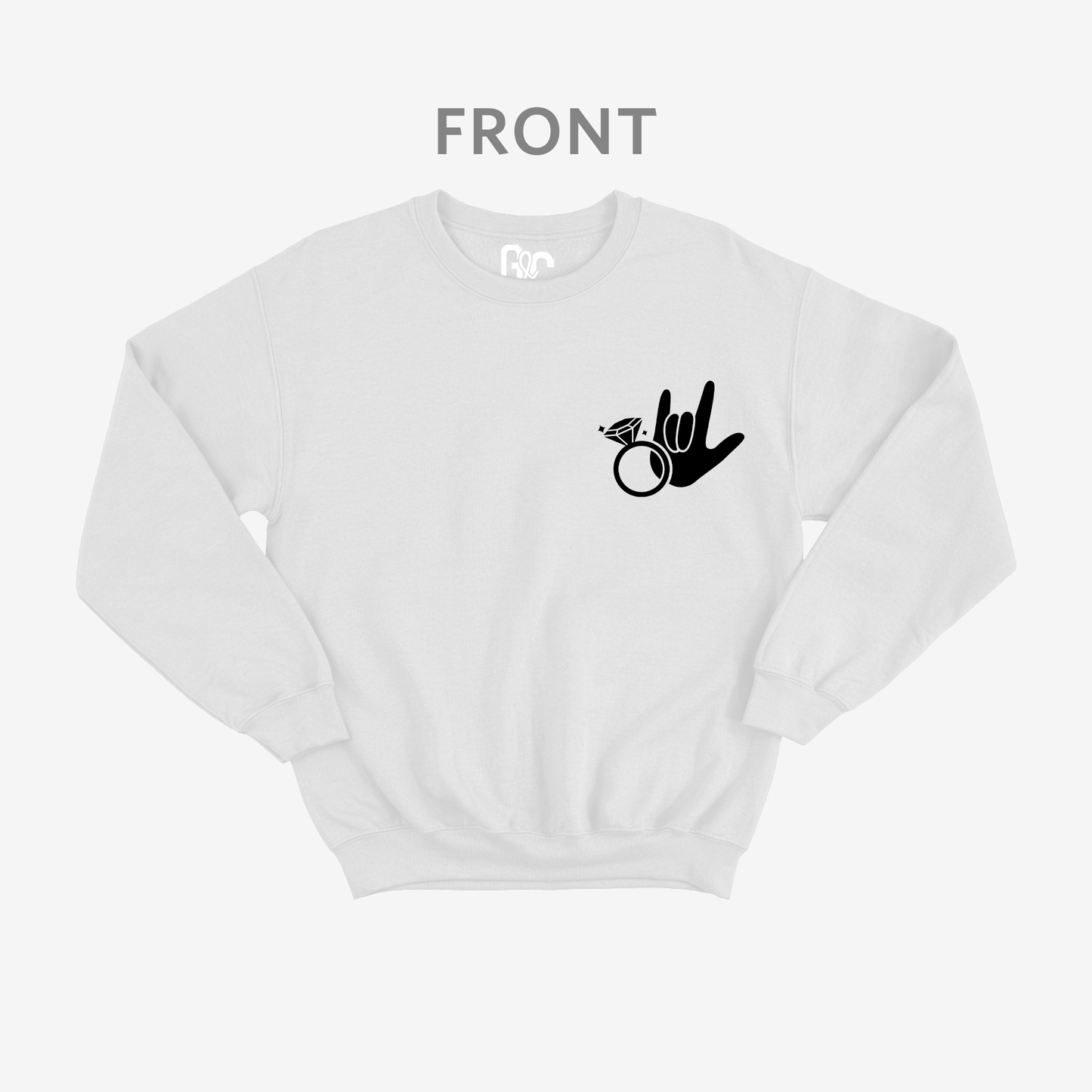 Here comes the bride Crewneck