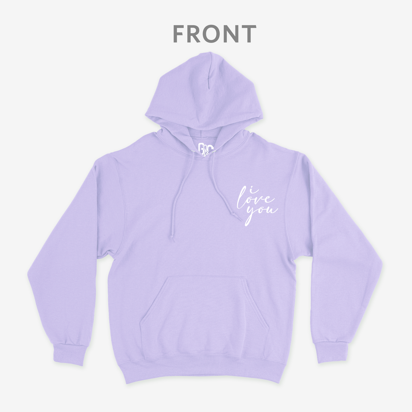 I Love You Hoodie