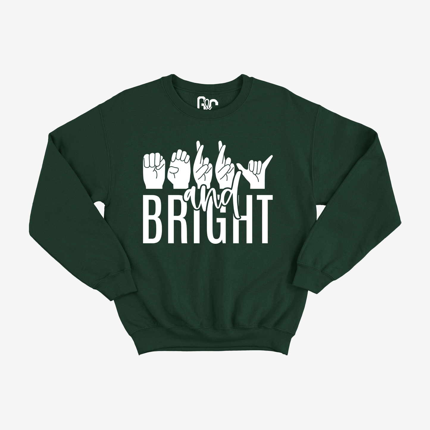 Merry & Bright Crewneck