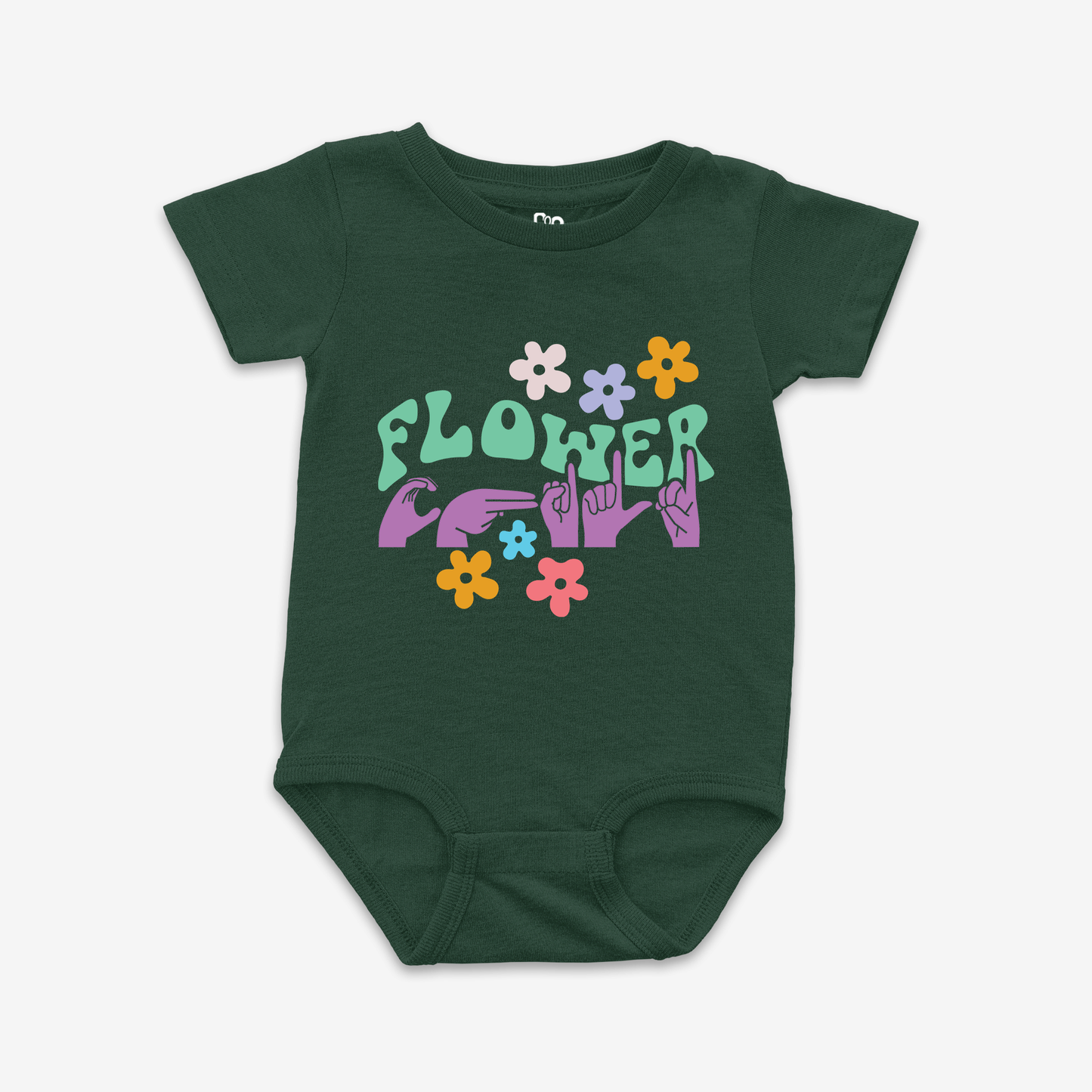 Flower Child Onesie Tee