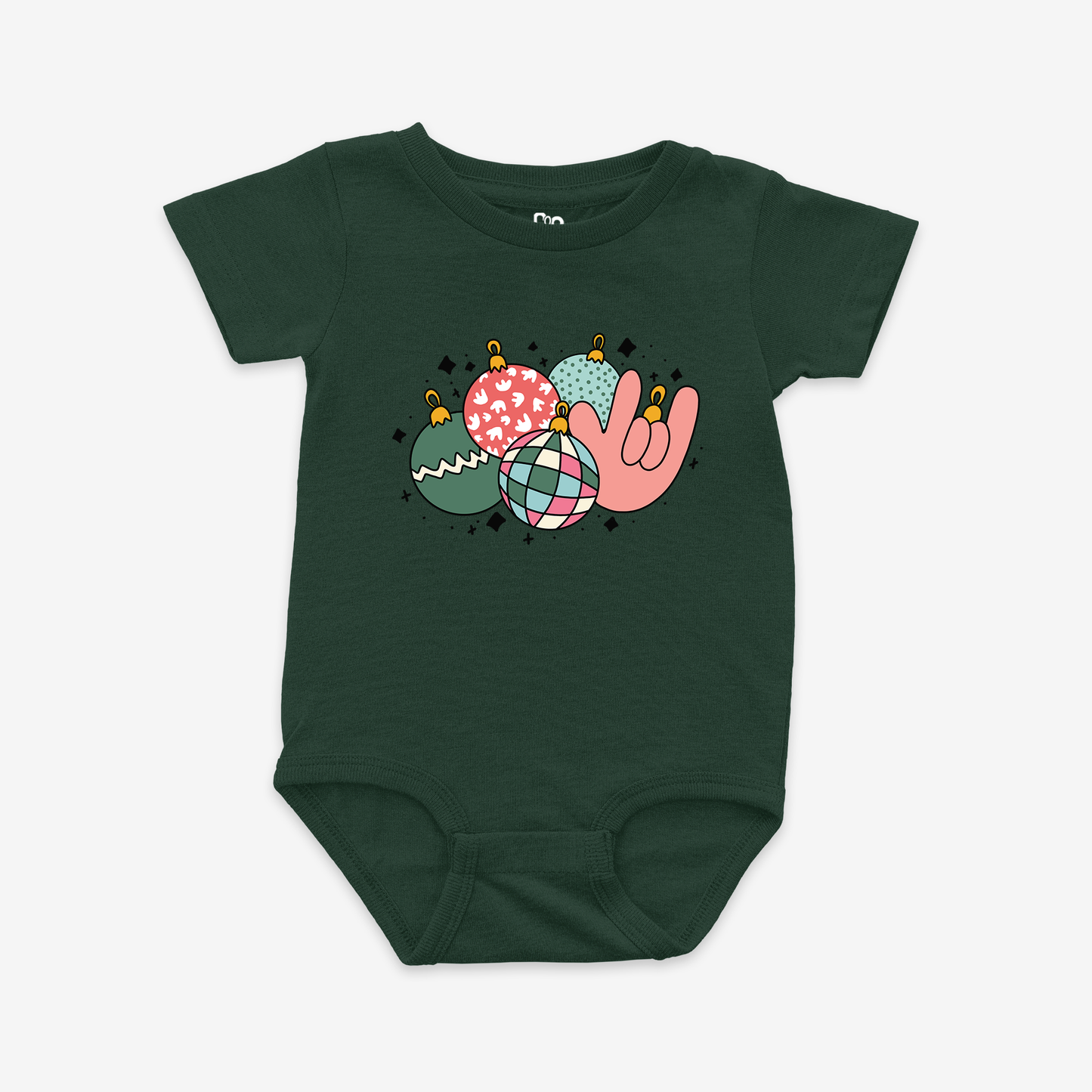 Ornament ILY Onesie Tee