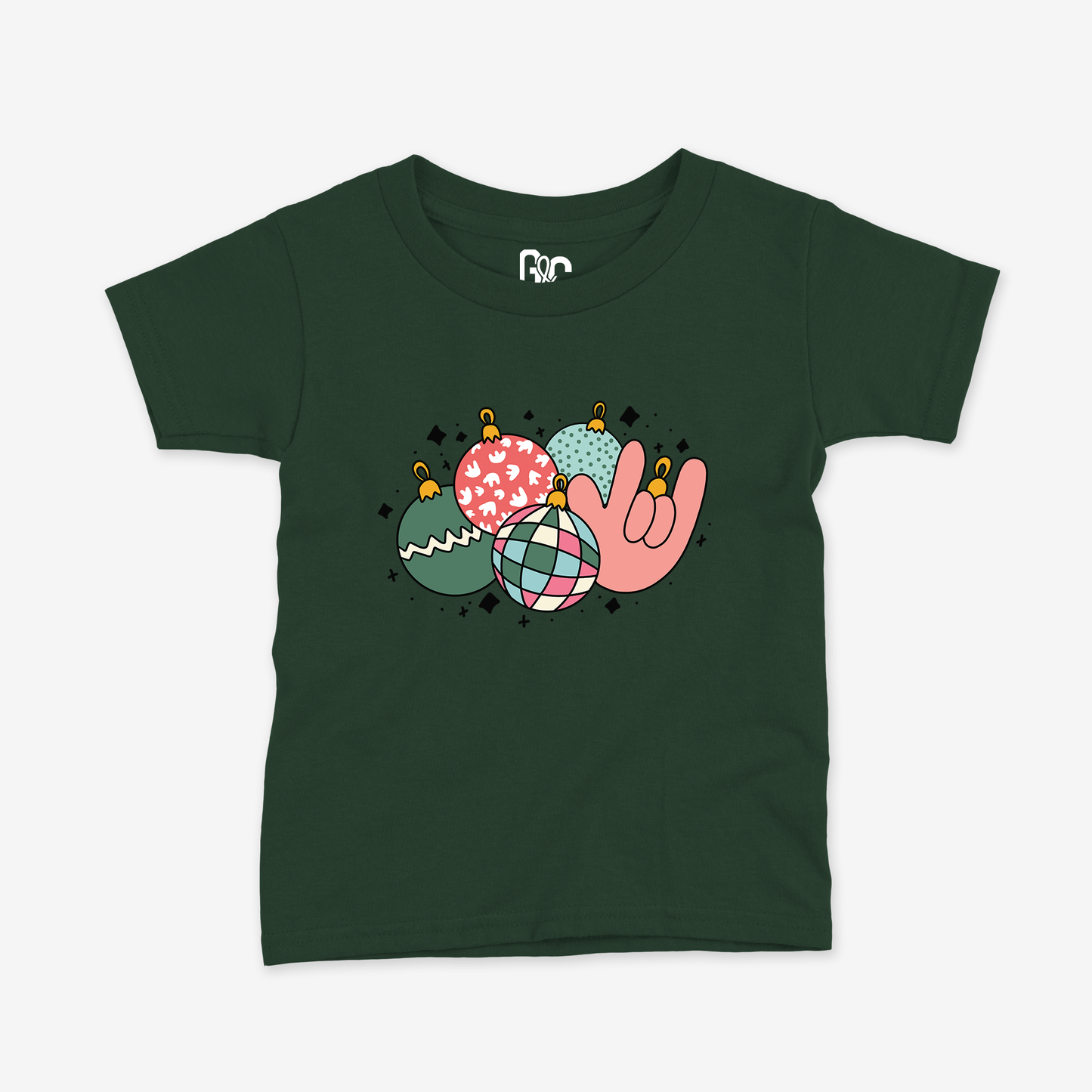 Ornament ILY Toddler Tee