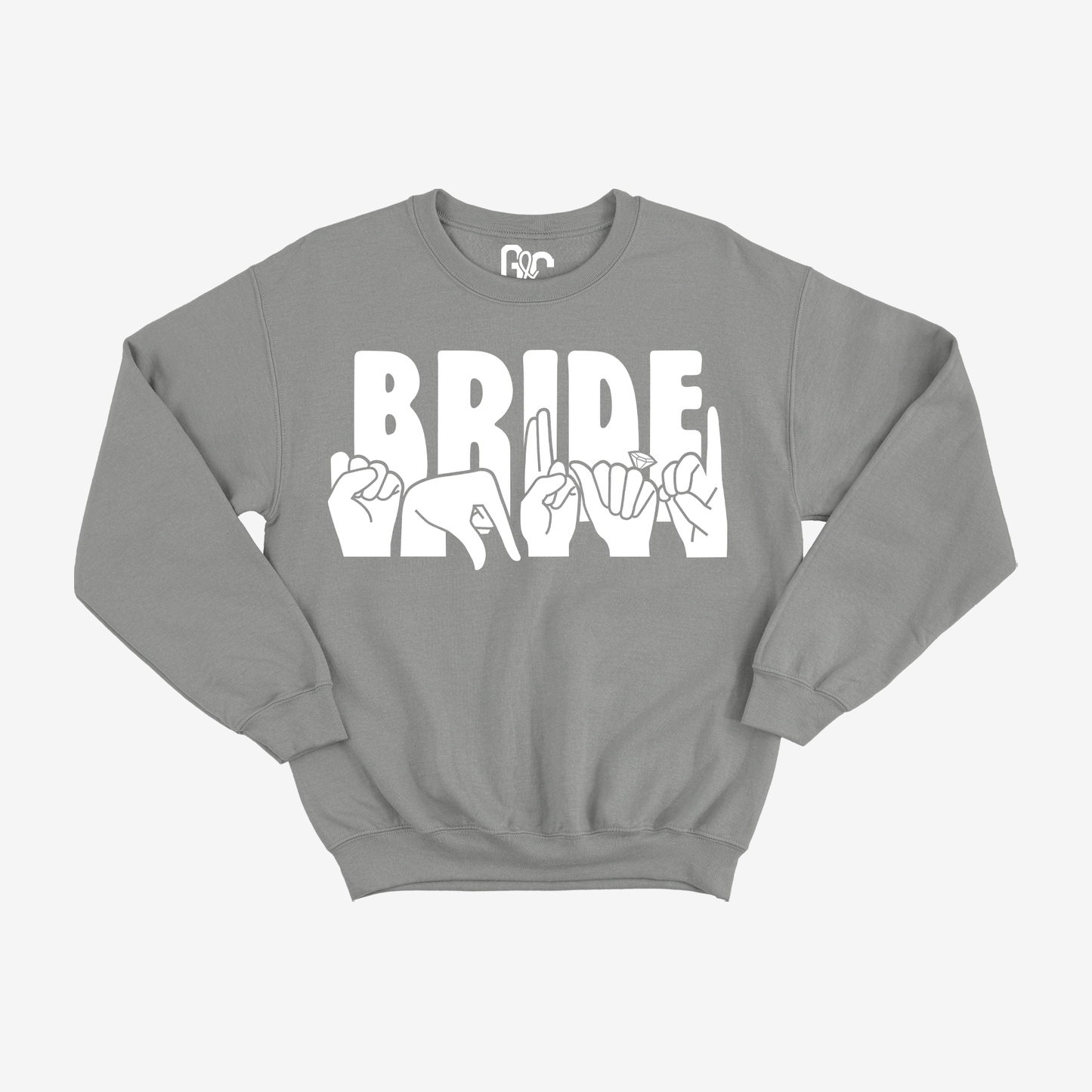 Bride Squad Dimond Crewneck