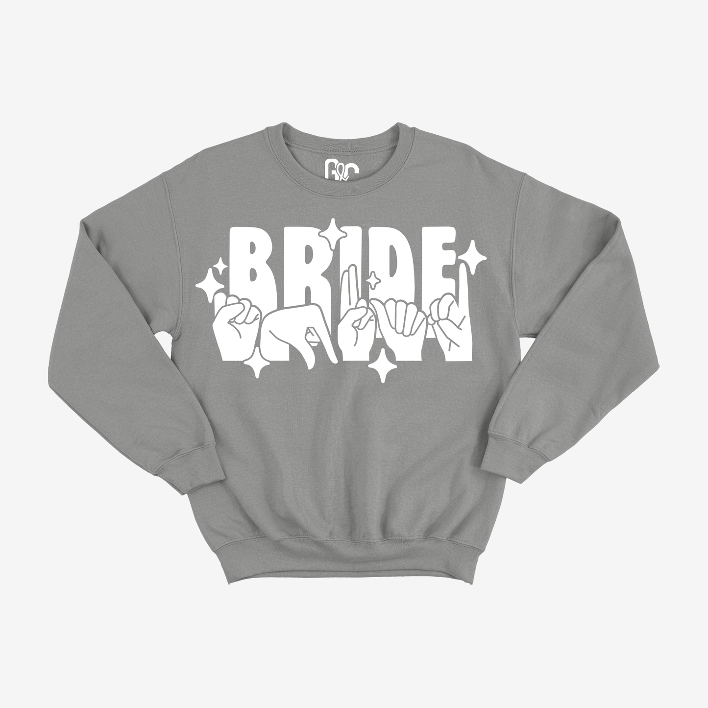 Bride Squad Sparkle Crewneck
