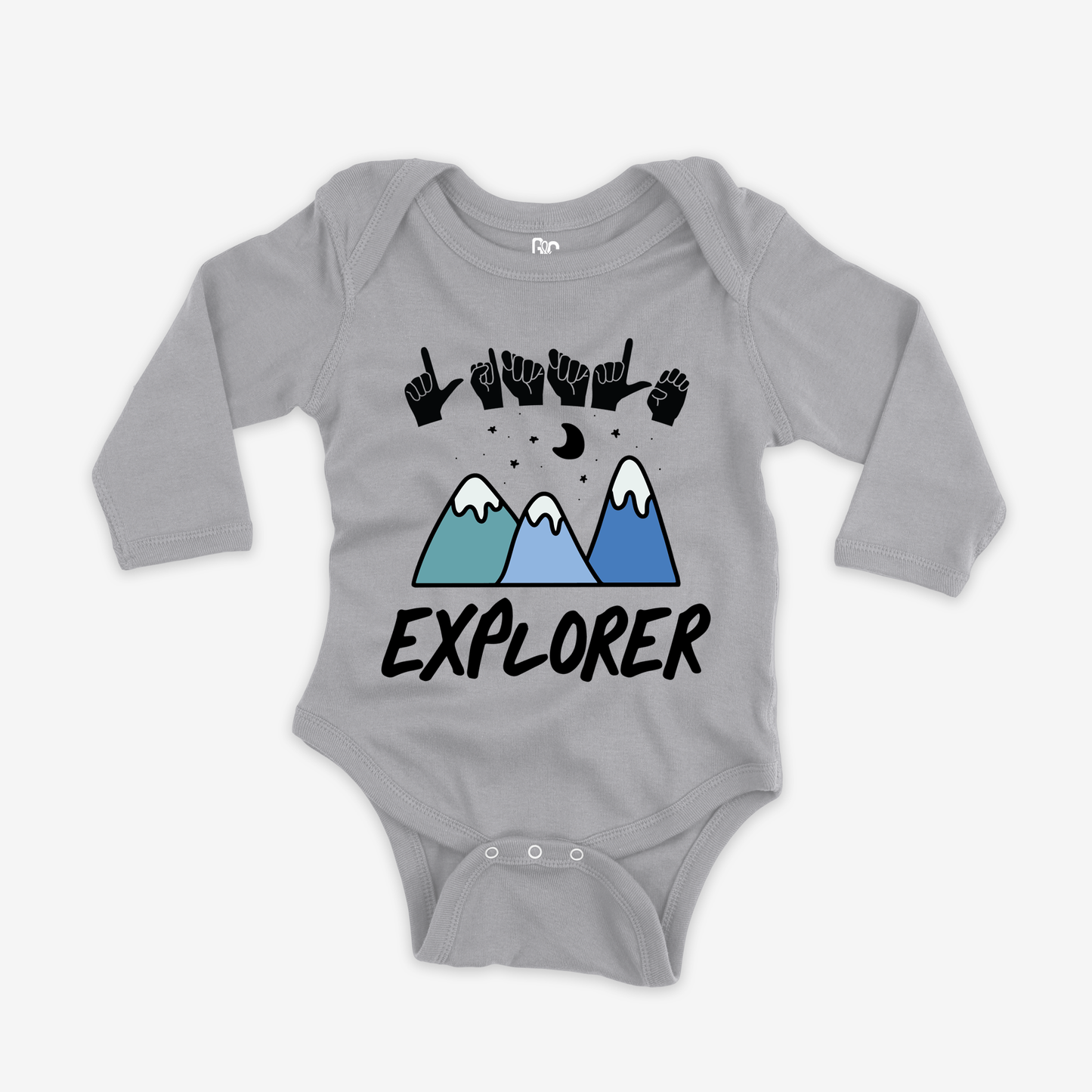 Little Explorer Onesie Sleeve