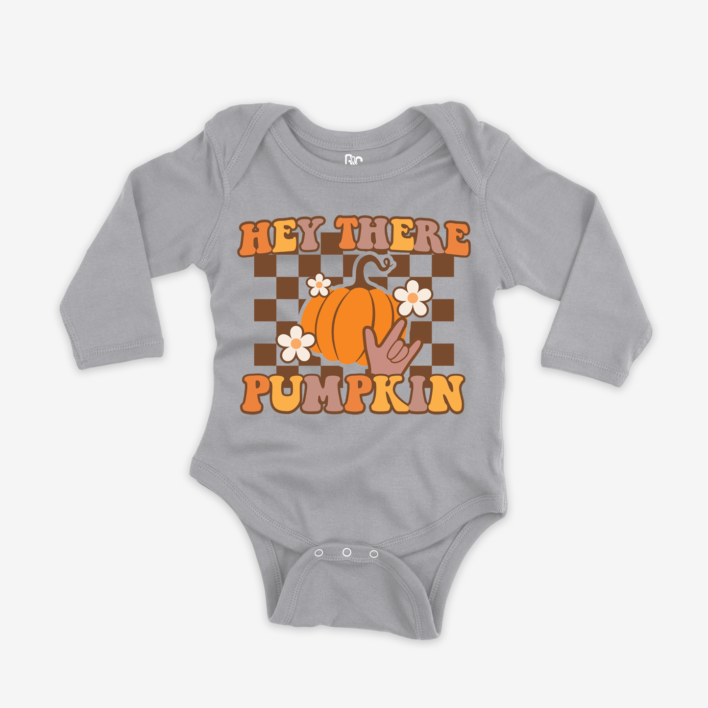 Hey there Pumpkins Onesie Sleeve