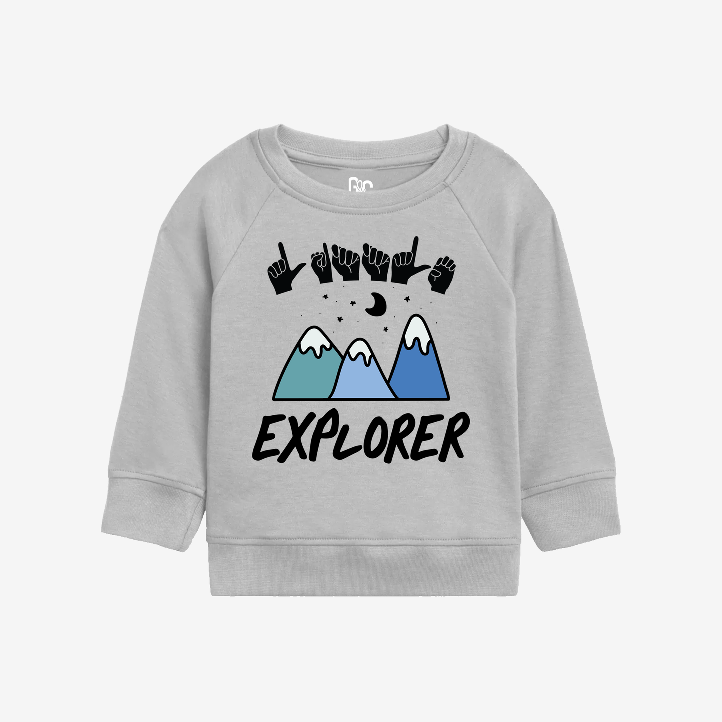 Little Explorer Toddler Crewneck