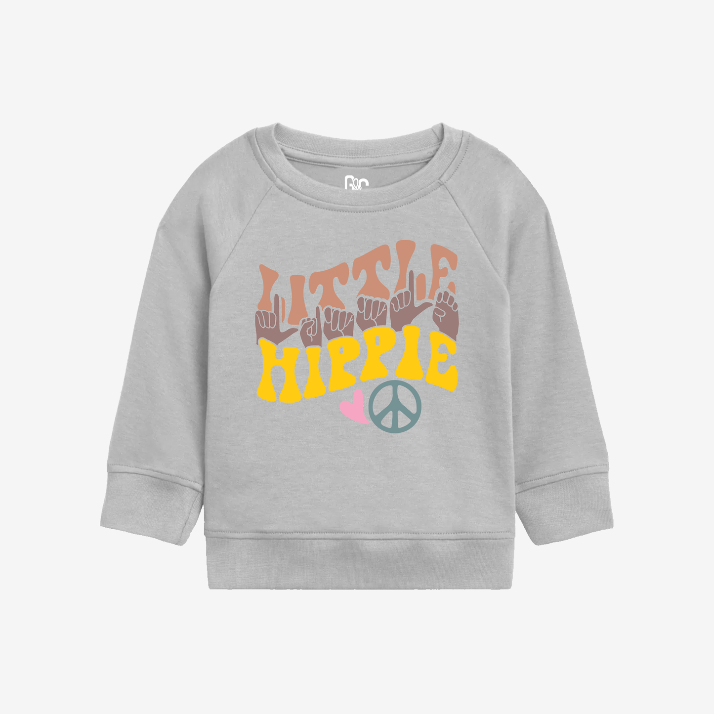 Little Hippie Toddler Crewneck
