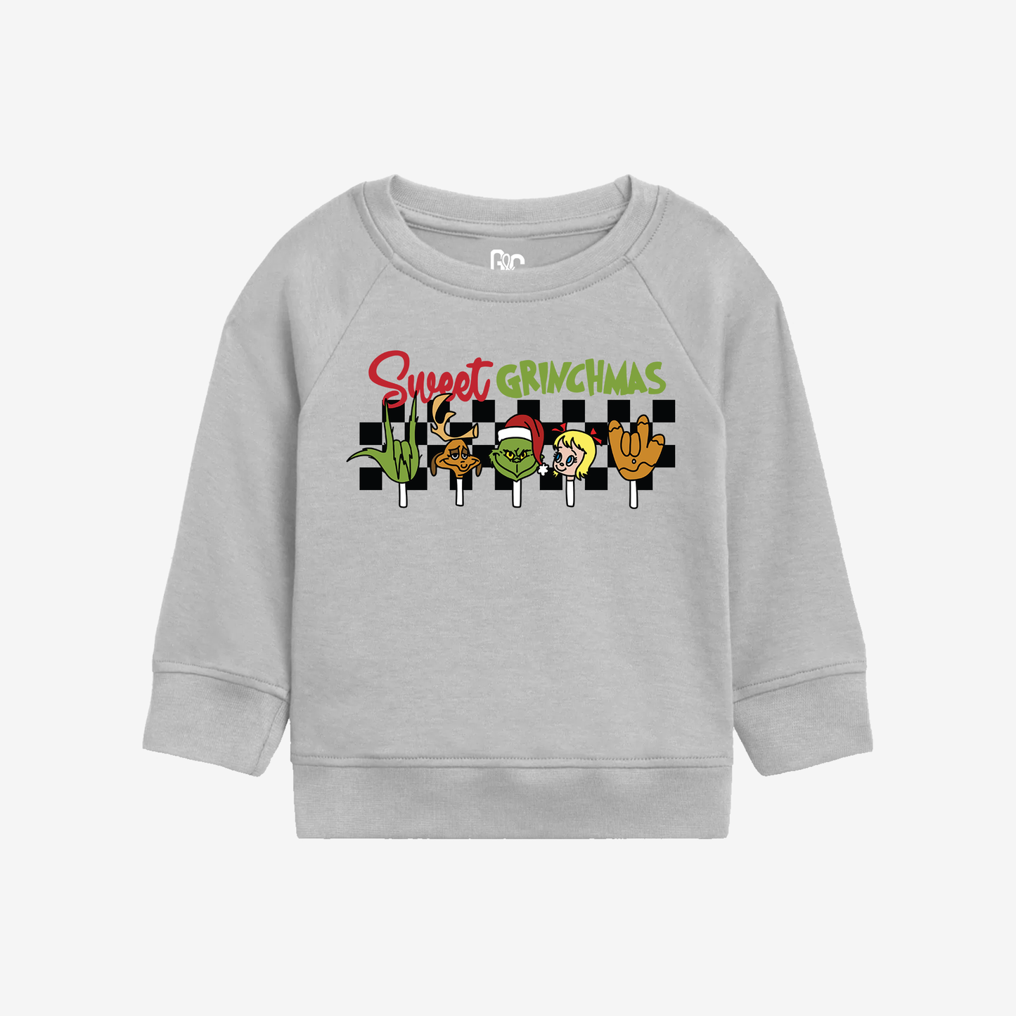 Sweet Grinchmas Toddler Crewneck