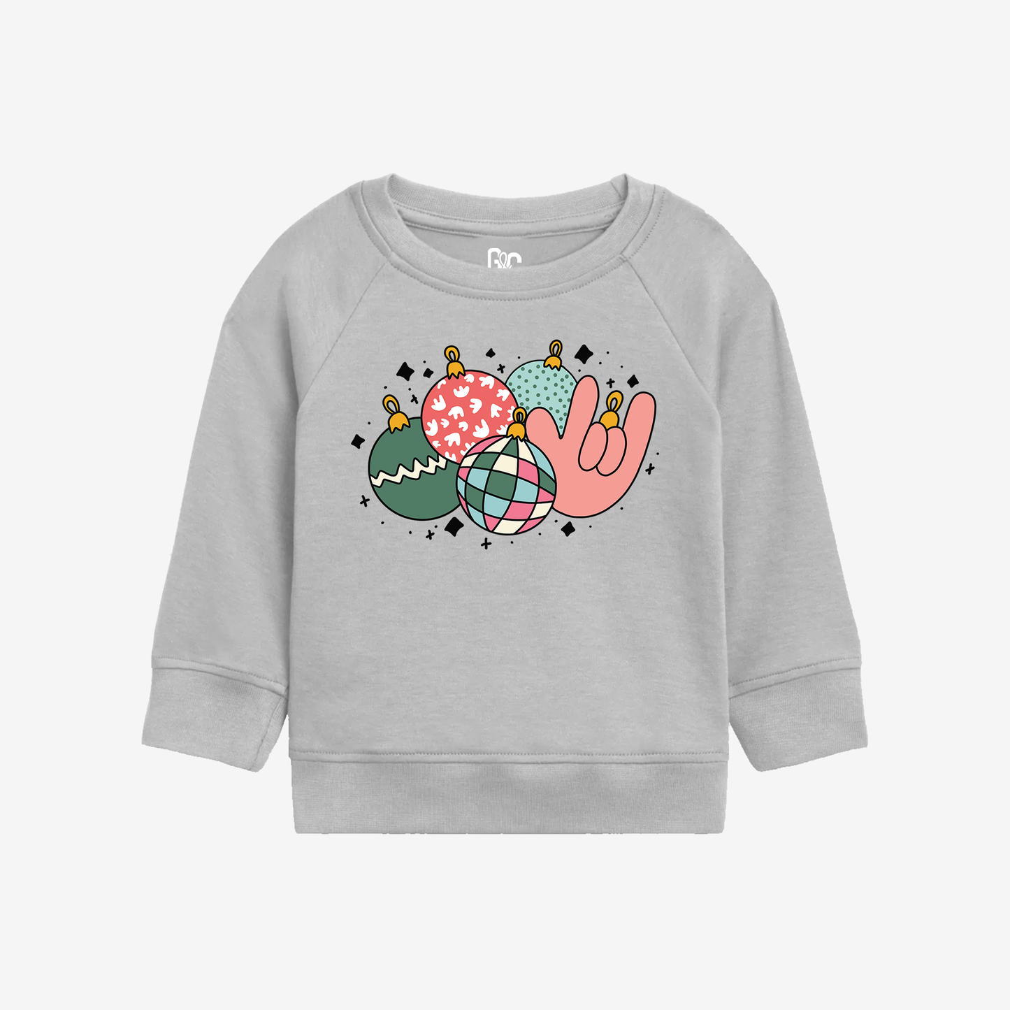 Ornament ILY Toddler Crewneck