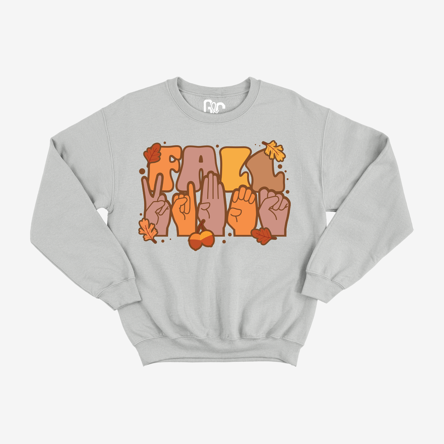 Fall Vibes Youth Crewneck
