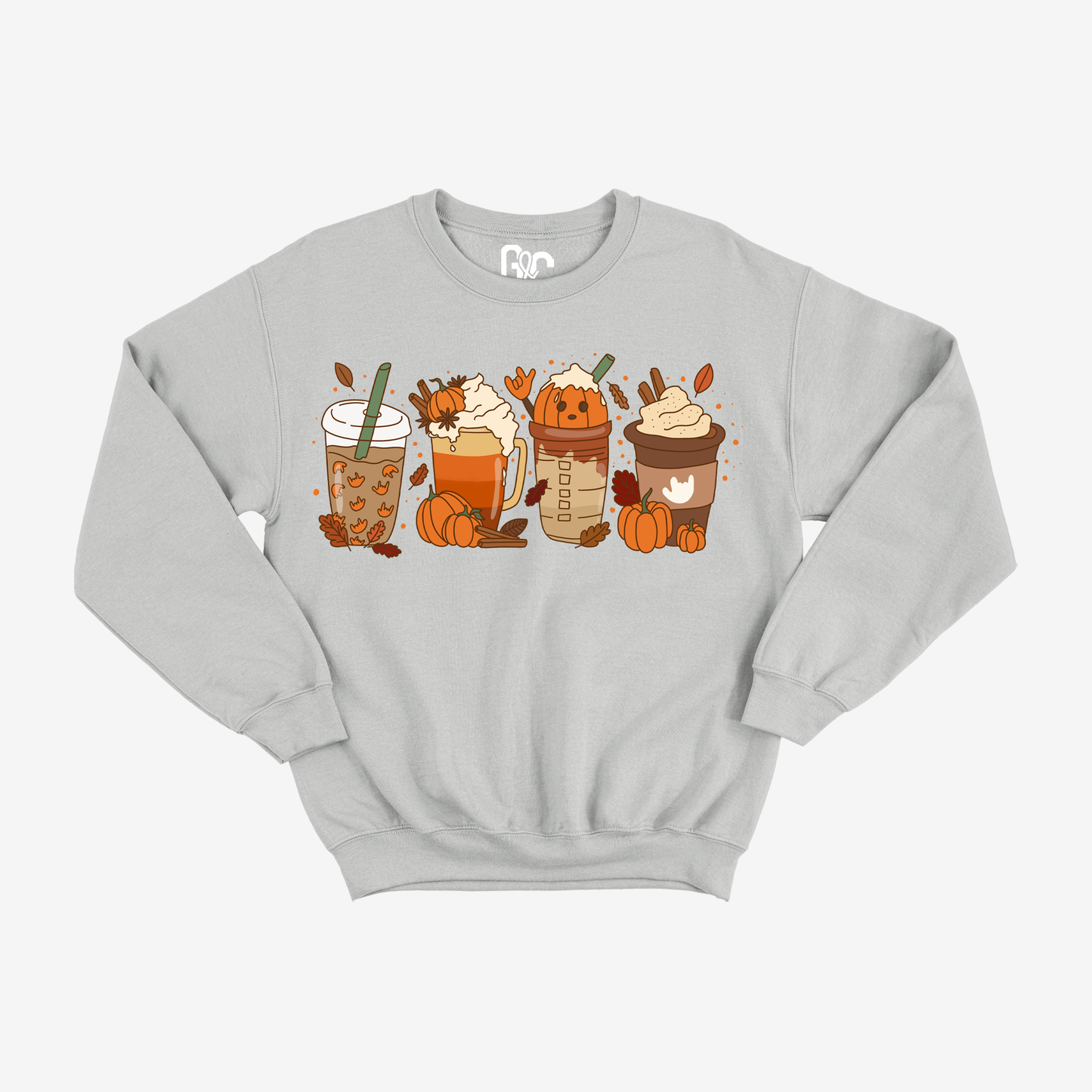 Fall Coffee Latte Crewneck