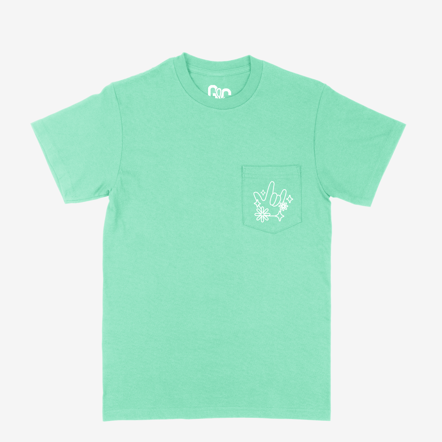 Retro & ILY Pocket Tee