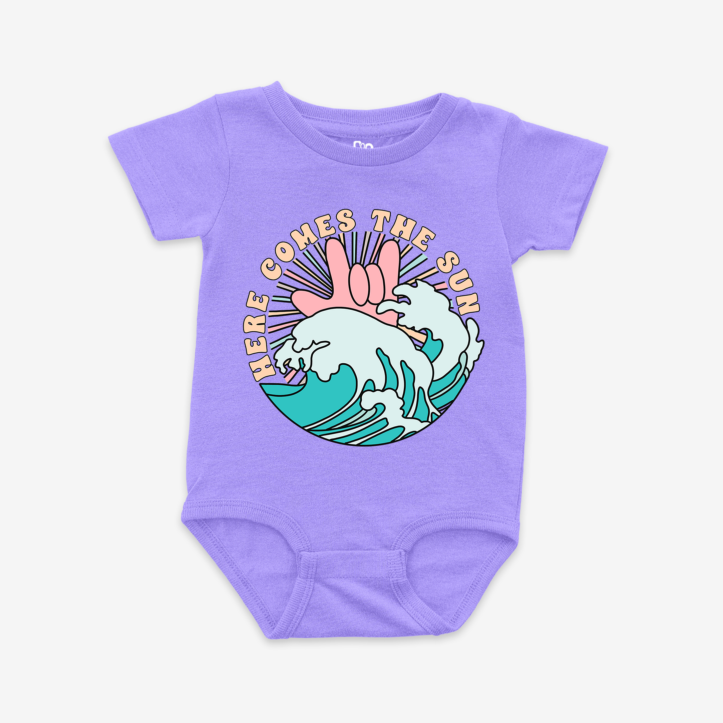 Here Comes The Sun Onesie Tee
