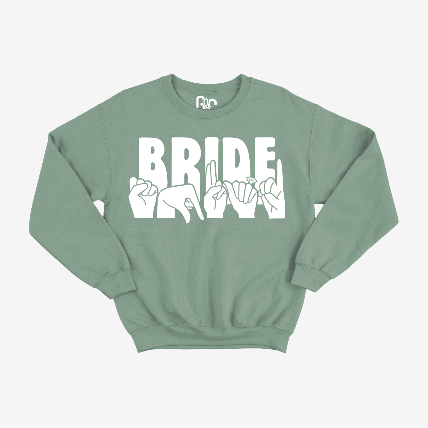 Bride Squad Dimond Crewneck