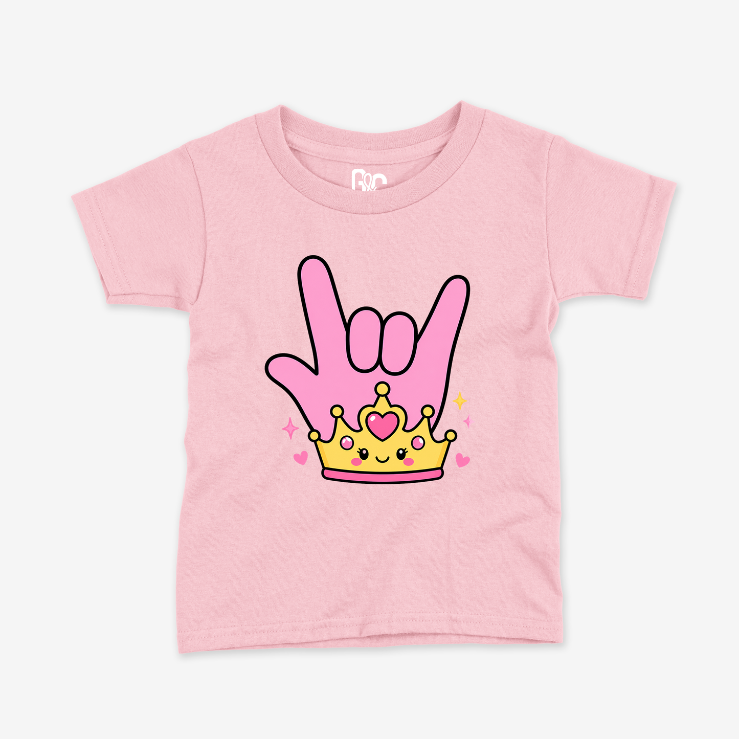 Crown ILY Toddler Tee