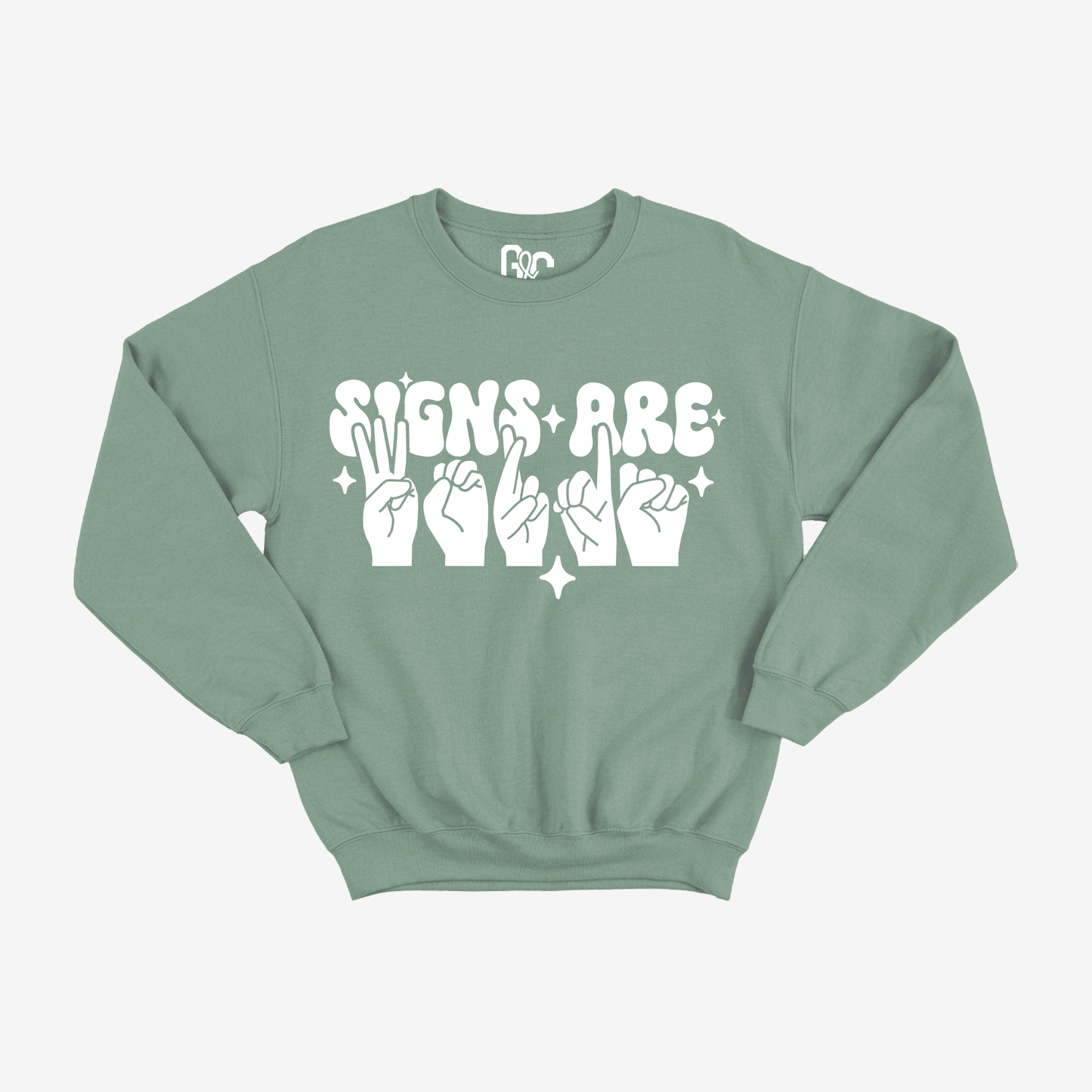 Signs are Words Crewneck