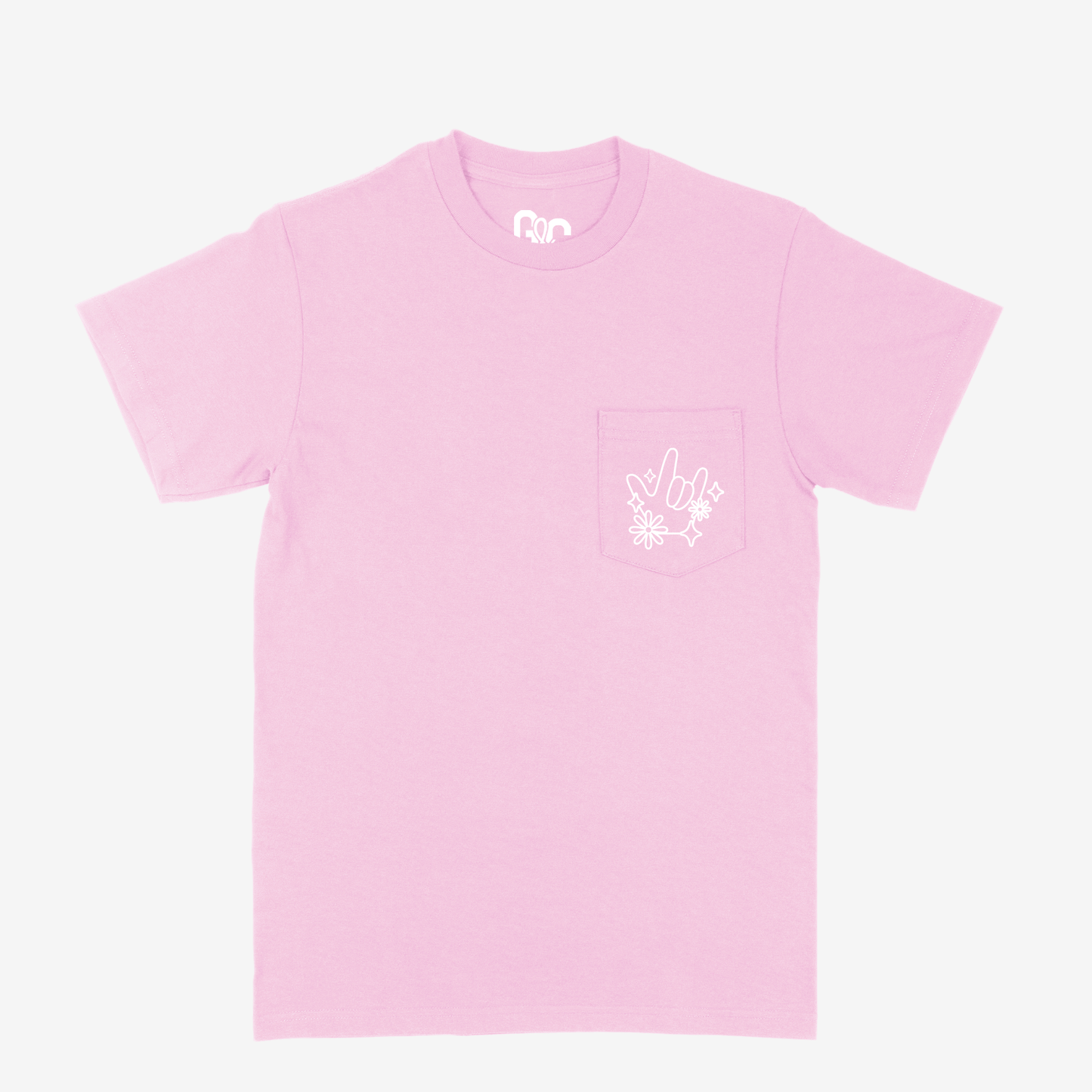 Retro & ILY Pocket Tee