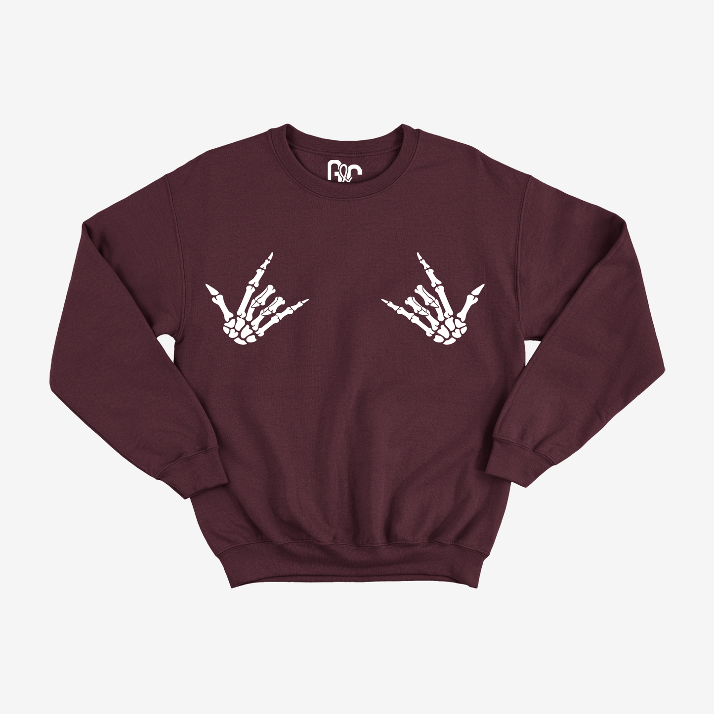 Breast Skeleton & ILY Crewneck