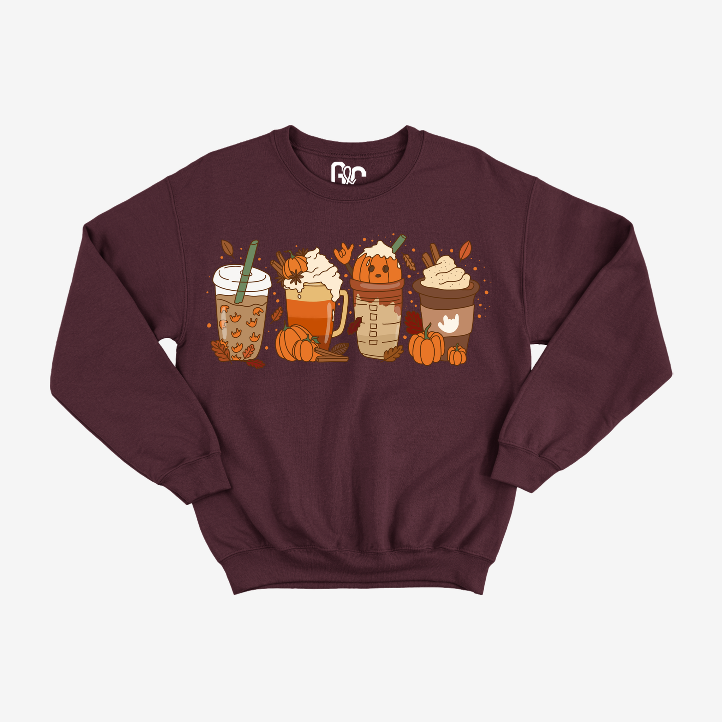 Fall Coffee Latte Crewneck