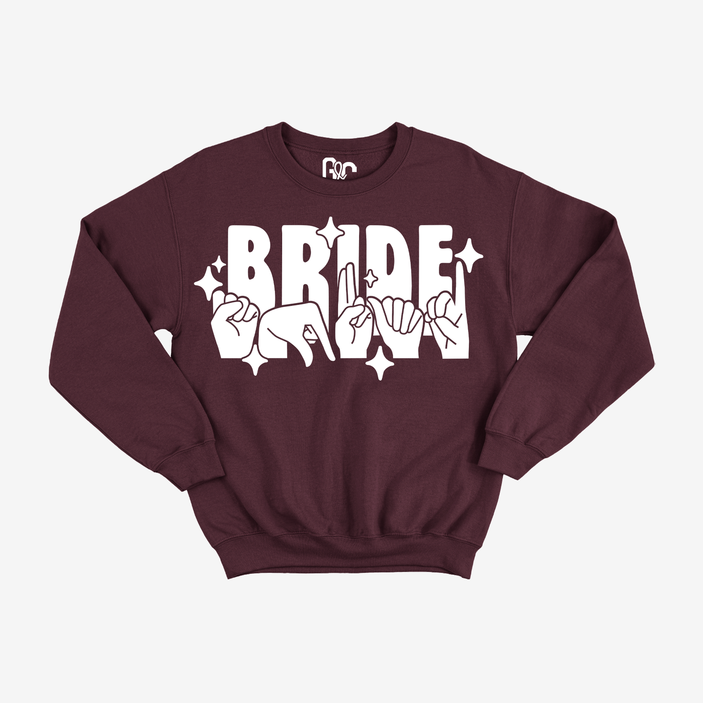 Bride Squad Sparkle Crewneck