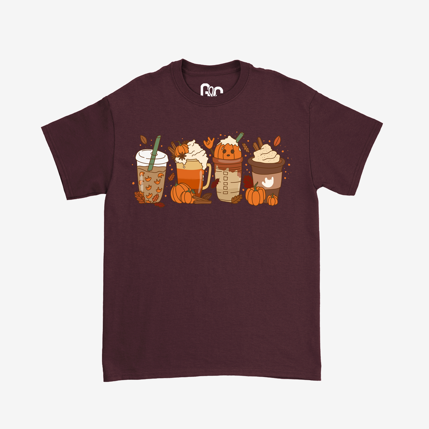 Fall Coffee Latte Tee