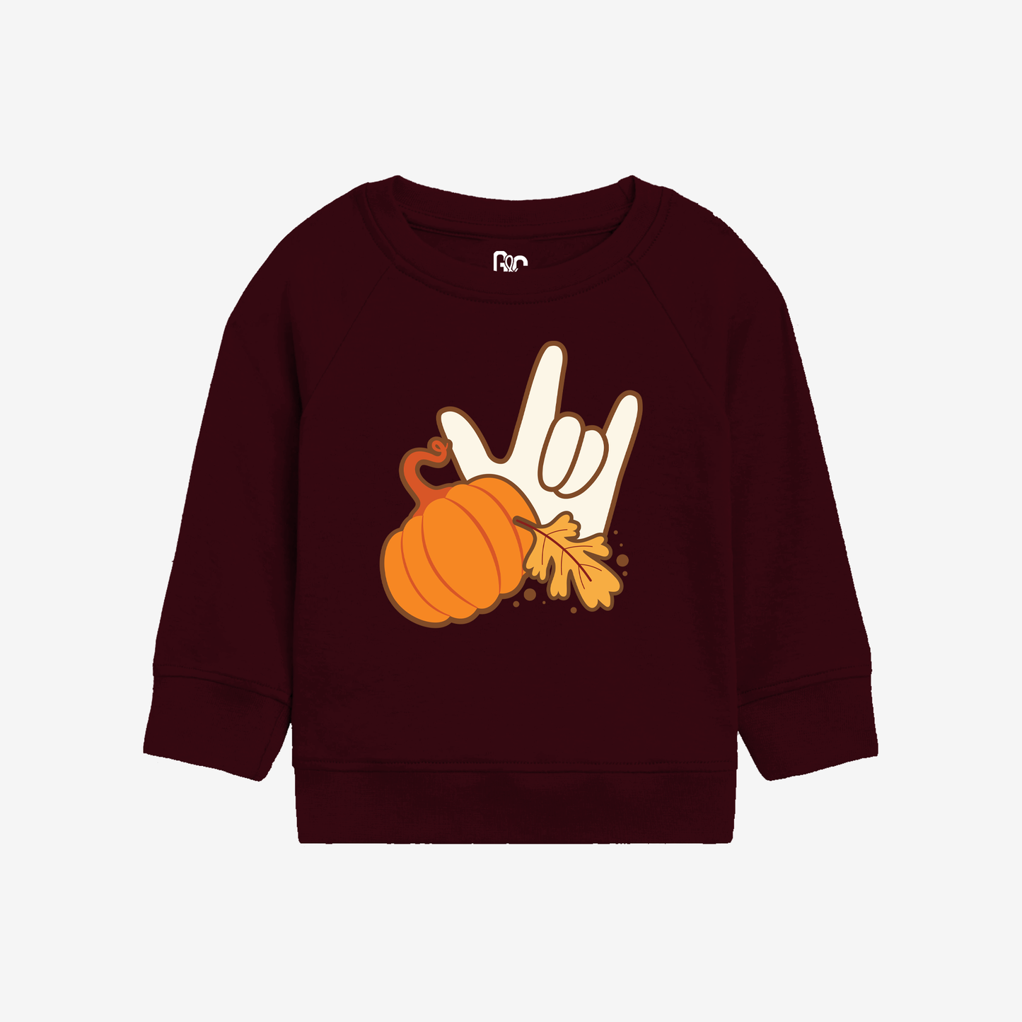 Pumpkin & ILY Toddler Crewneck