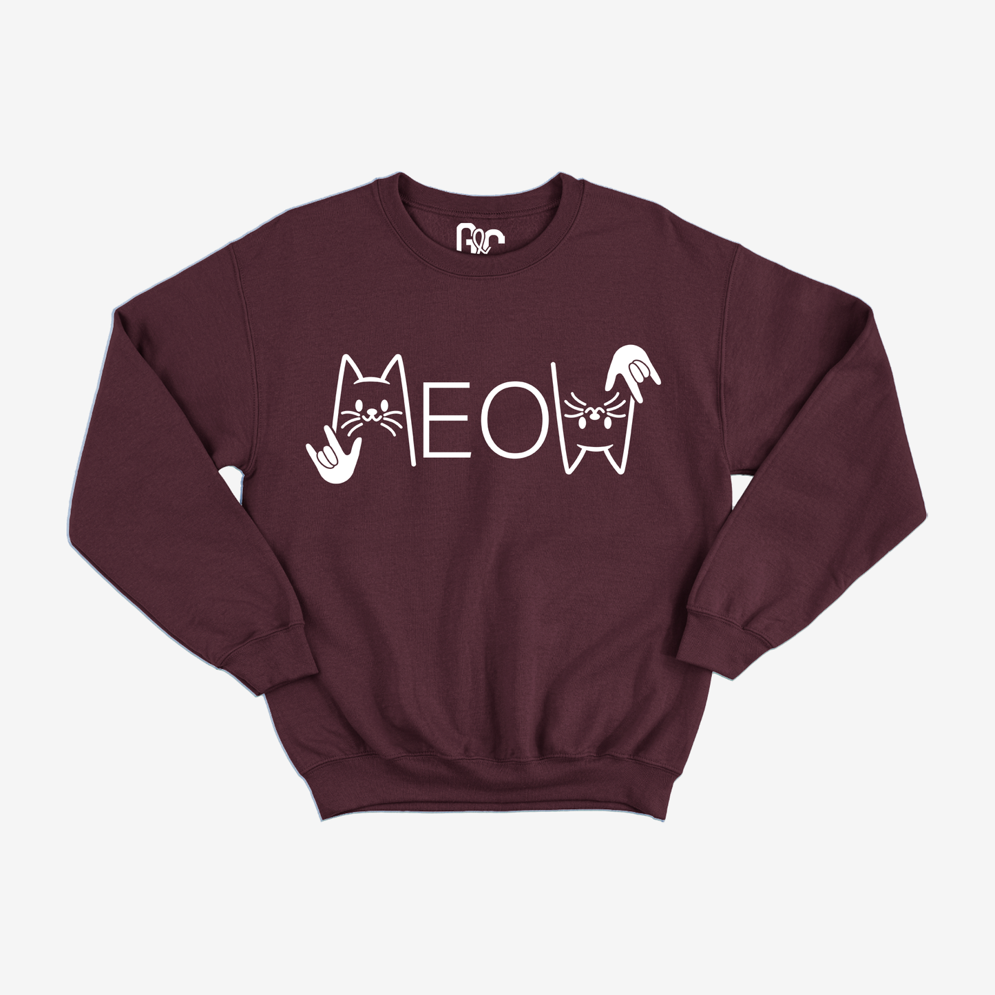 Meow ILY Crewneck