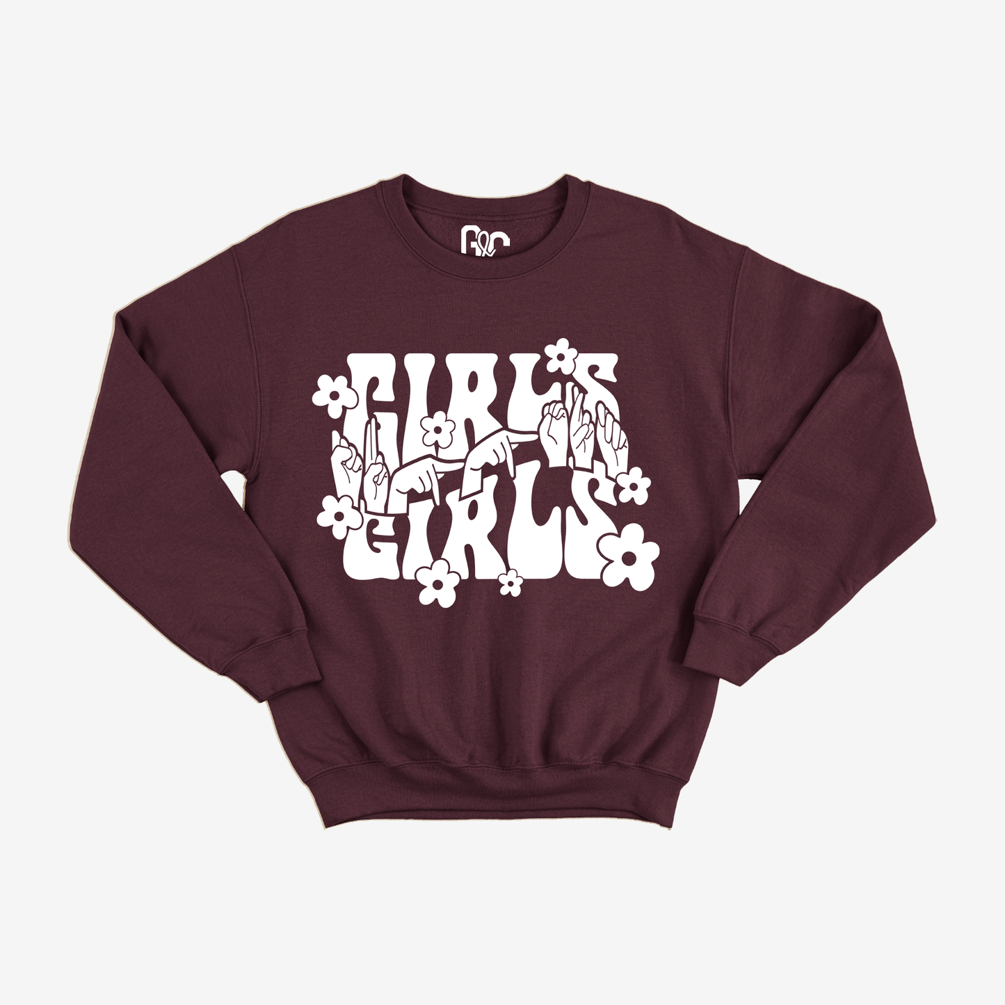 Girls Supports Girls Crewneck