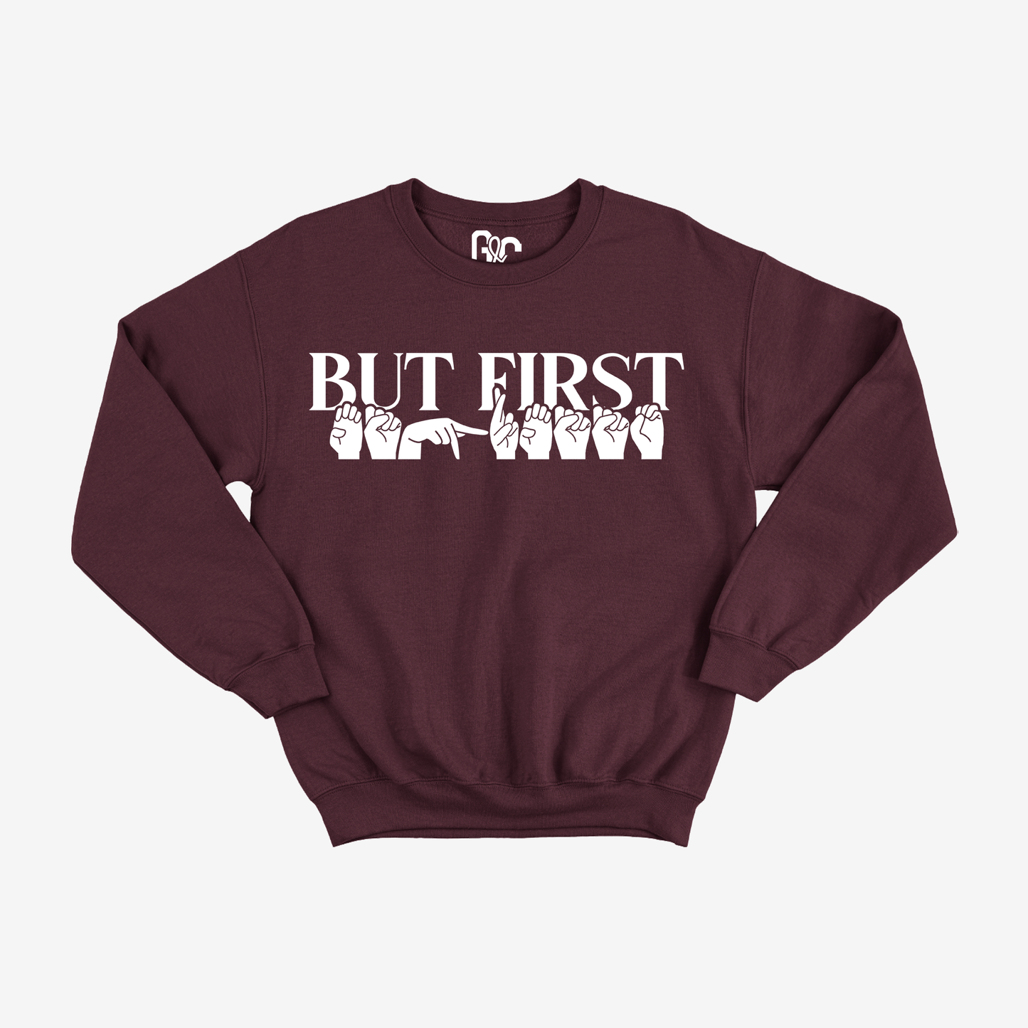 But First Espresso Crewneck