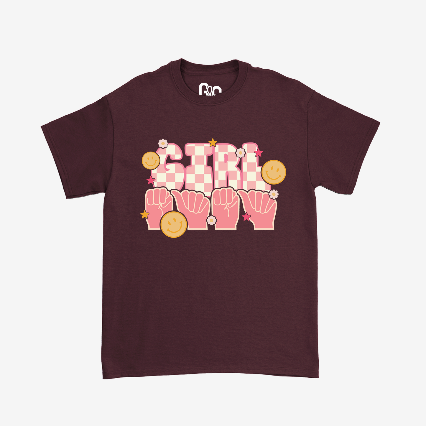 Retro Girl Mama Tee