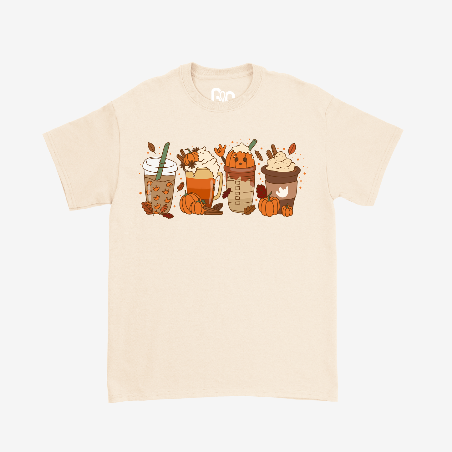 Fall Coffee Latte Tee
