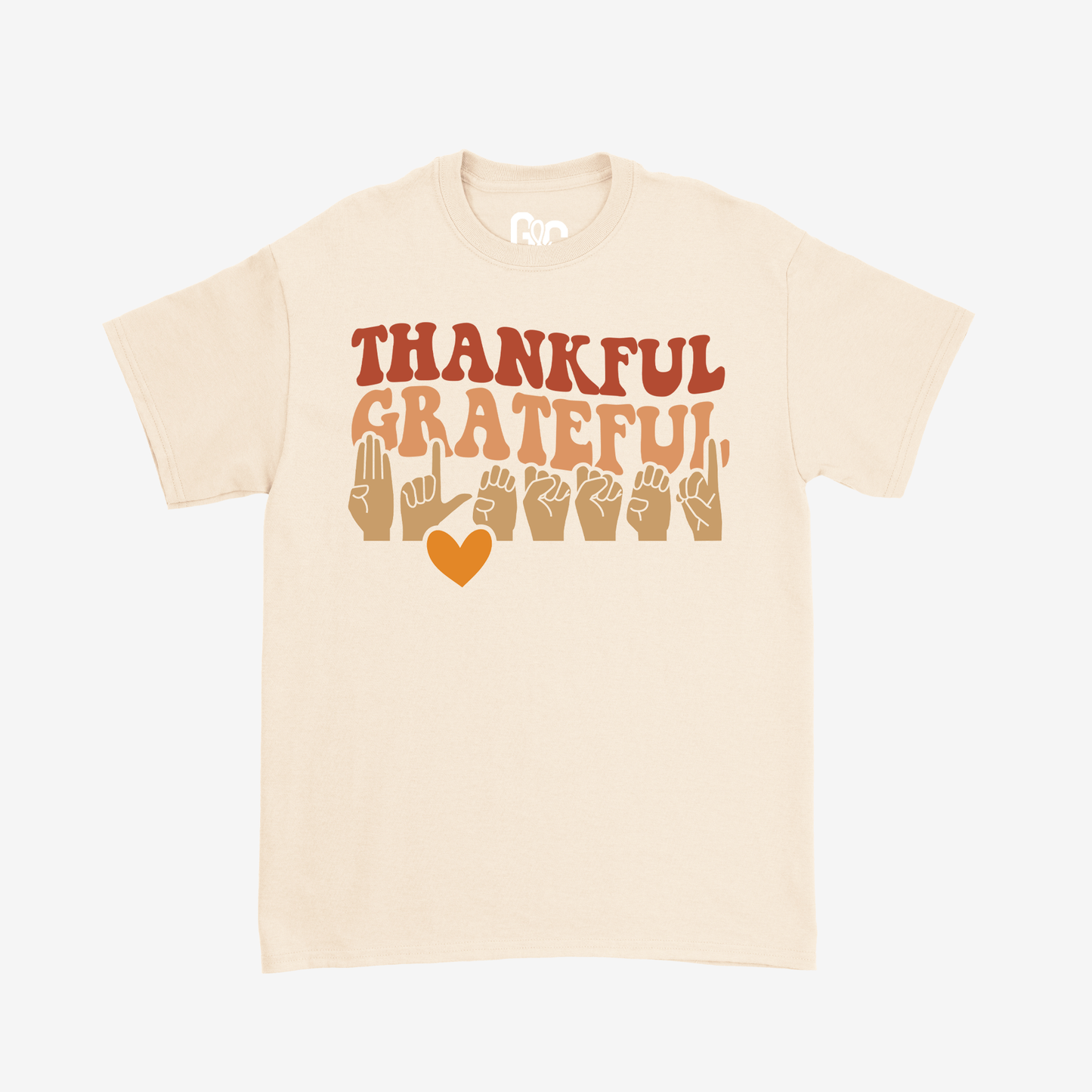 Thankful, Grateful and Blessed Tee