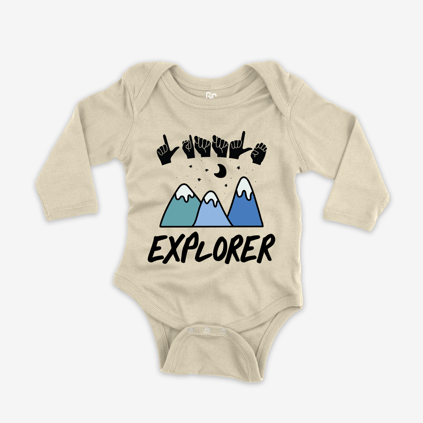 Little Explorer Onesie Sleeve