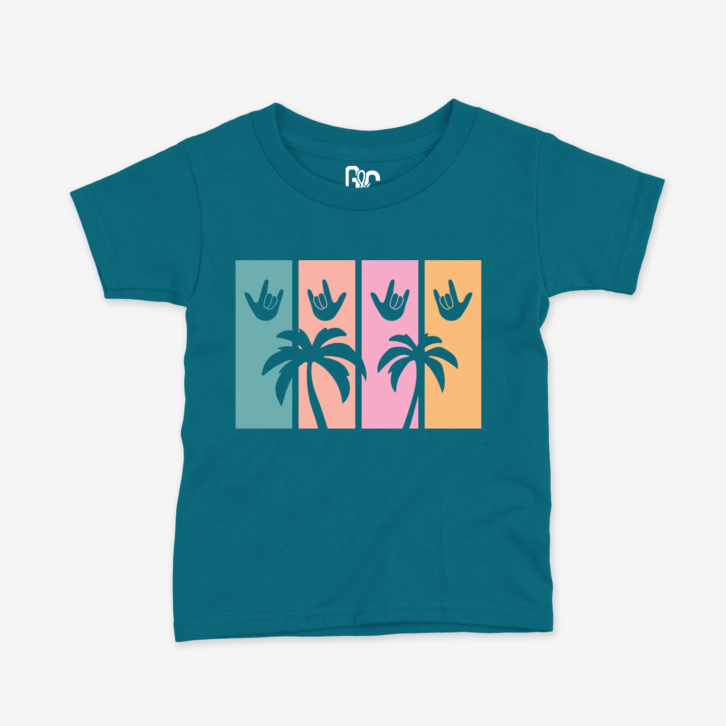 Palm Tree ILY Toddler Tee
