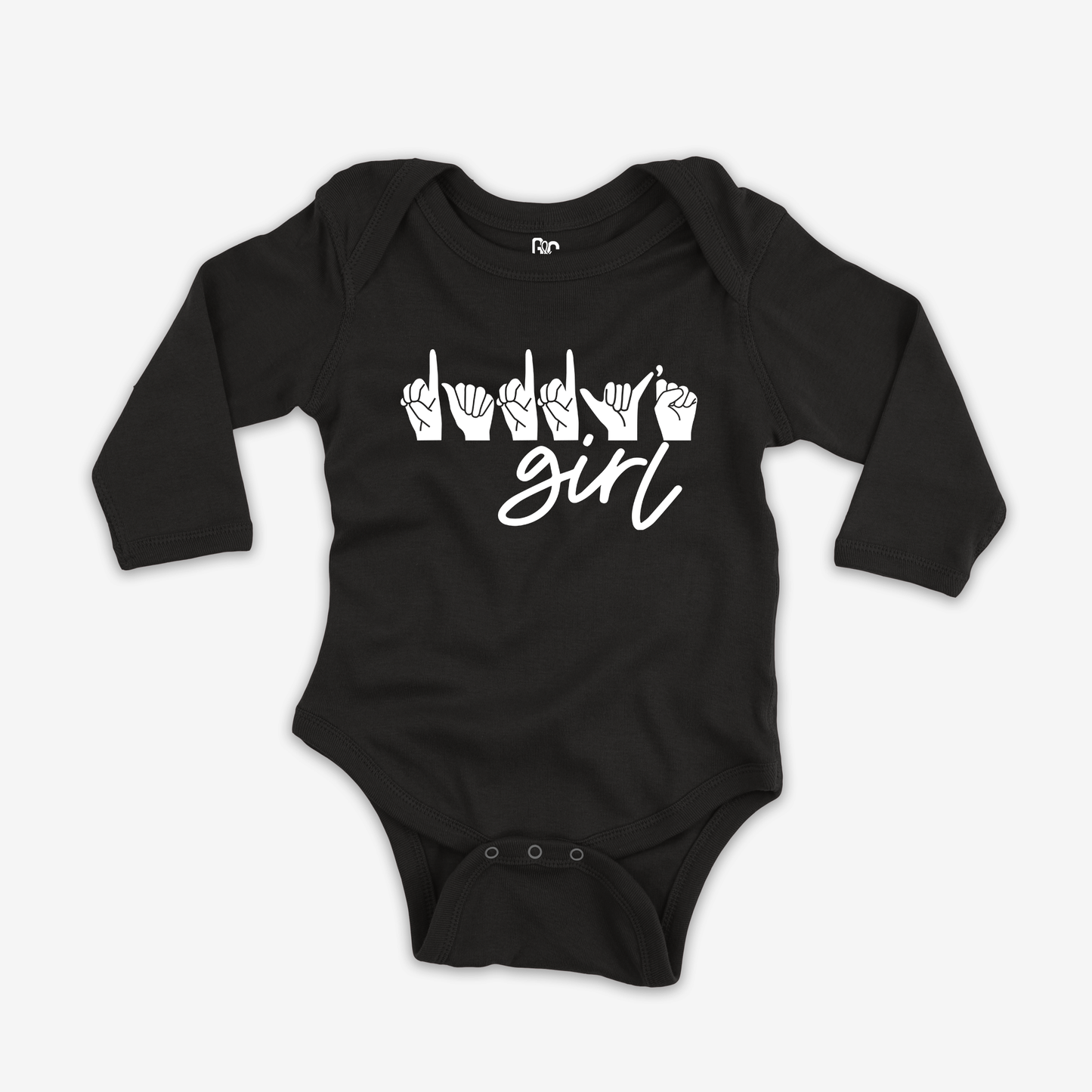 Daddy's Girl Onesie Sleeve