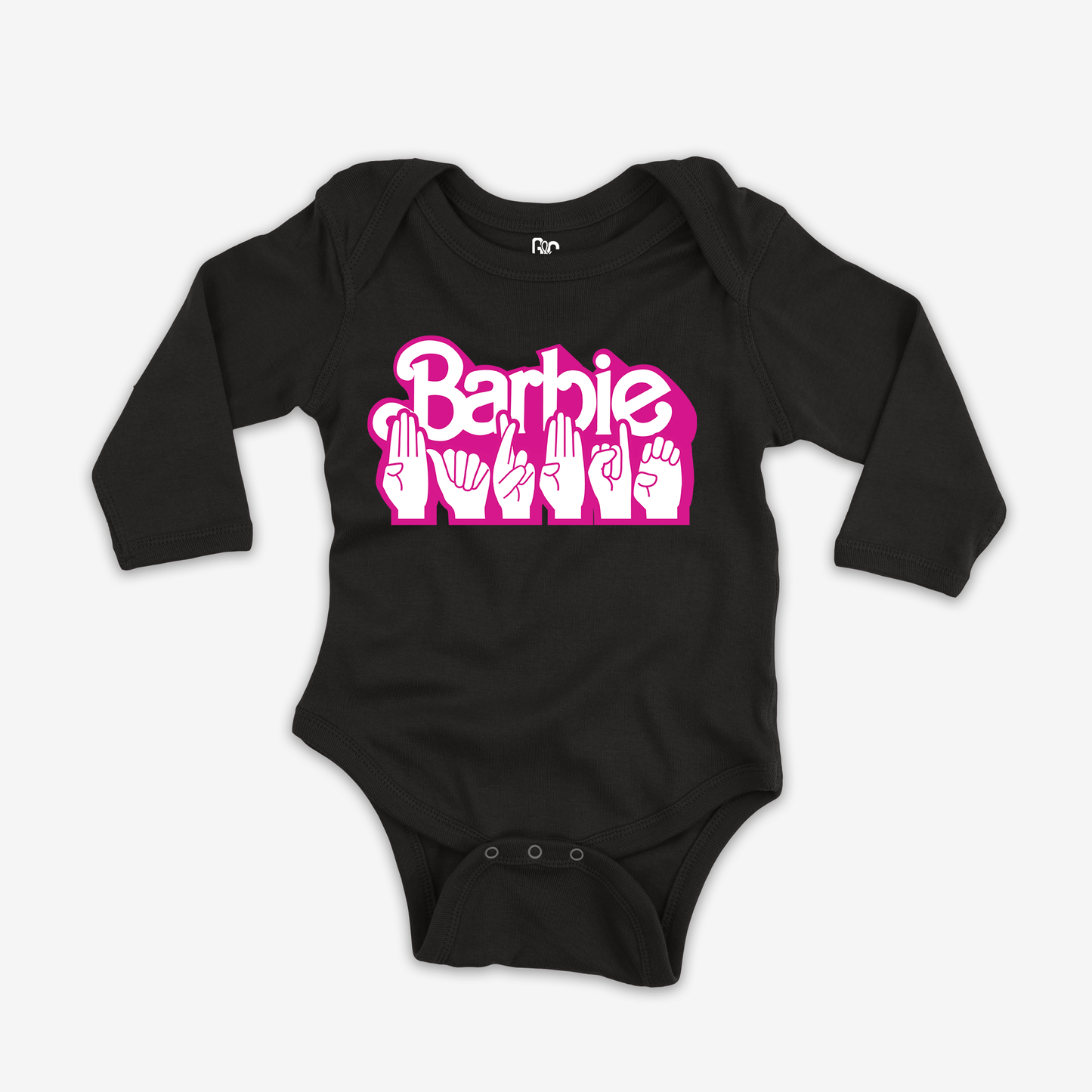 Barbie Onesie Sleeve