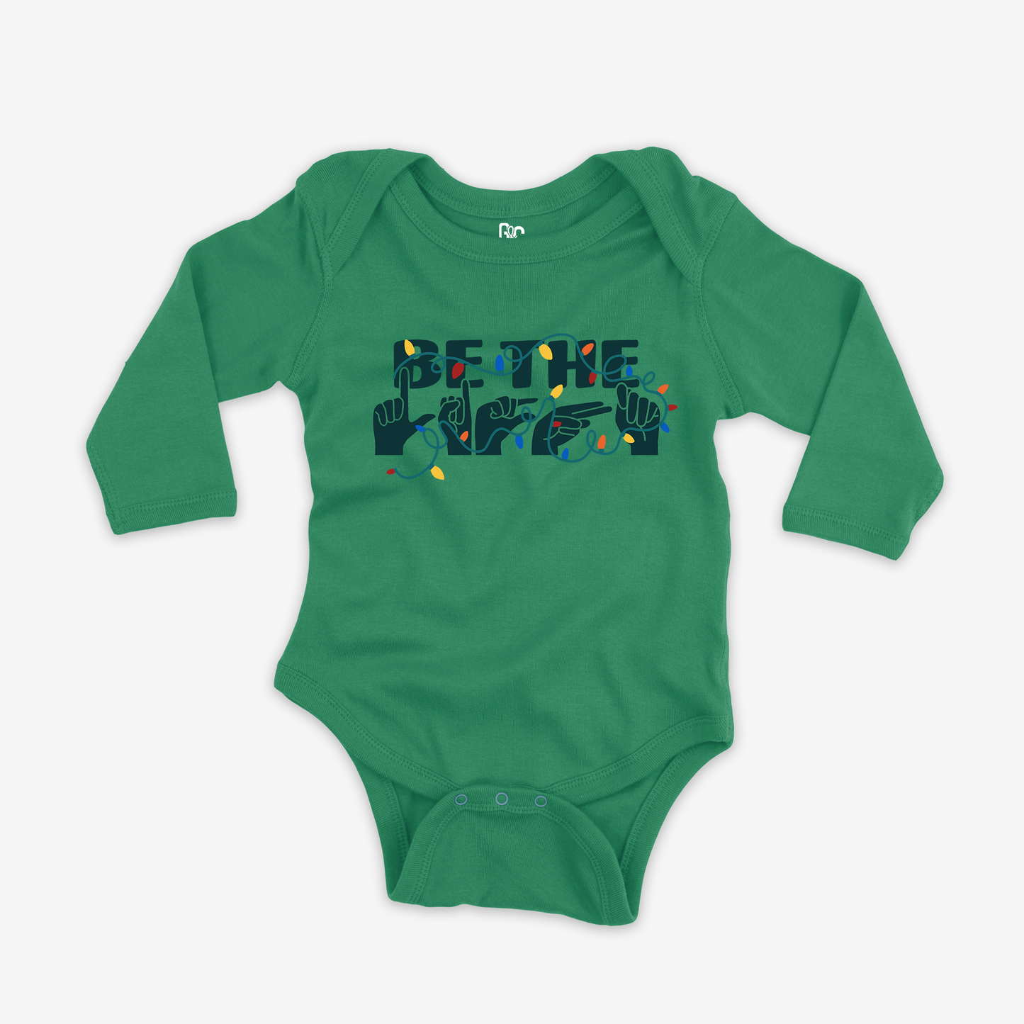Be The Light Onesie Sleeve