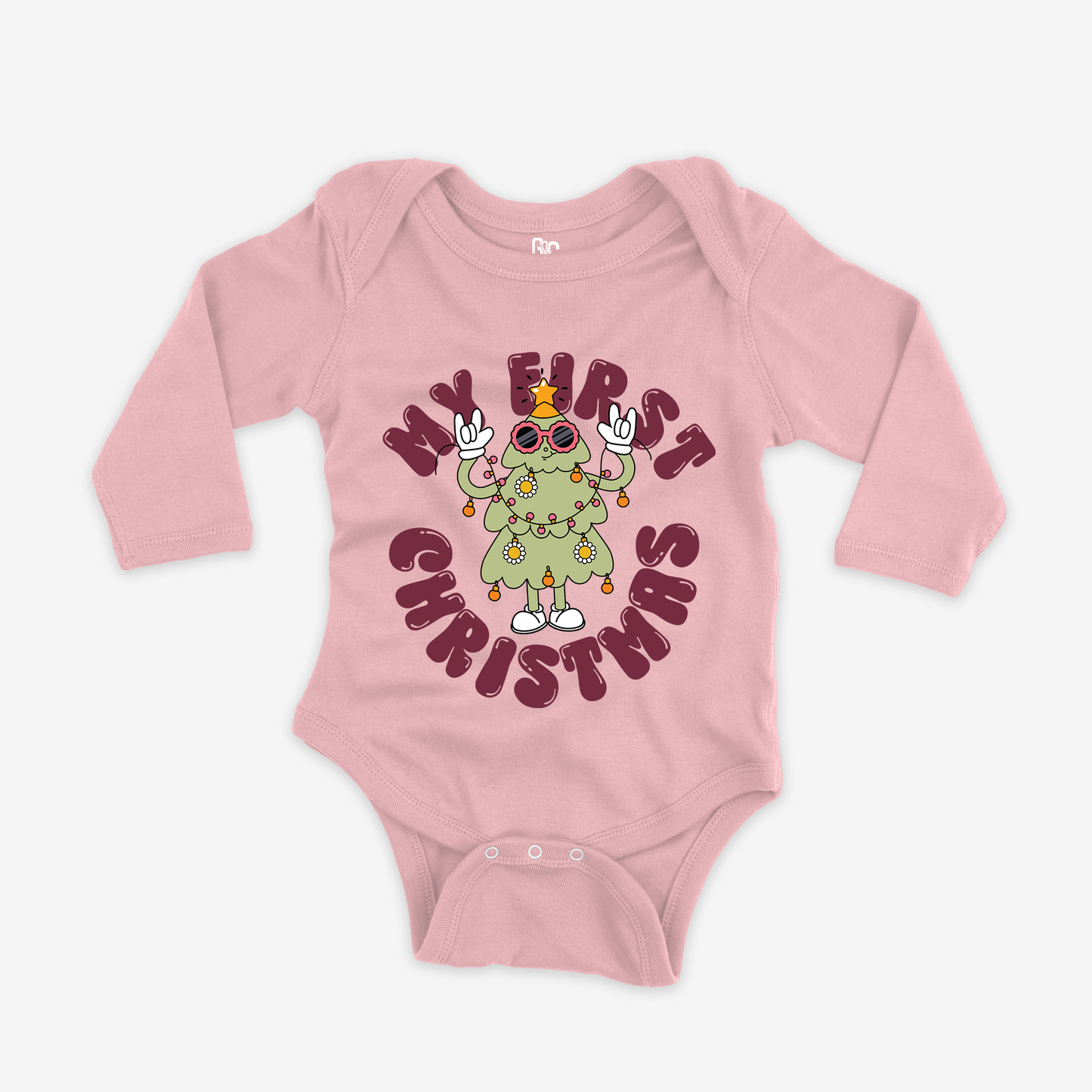 My First Christmas Onesie Sleeve