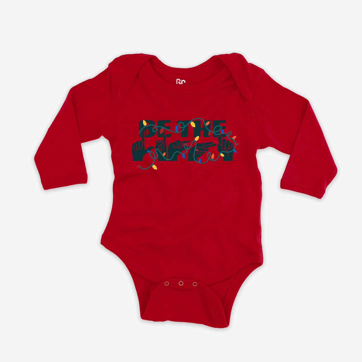 Be The Light Onesie Sleeve