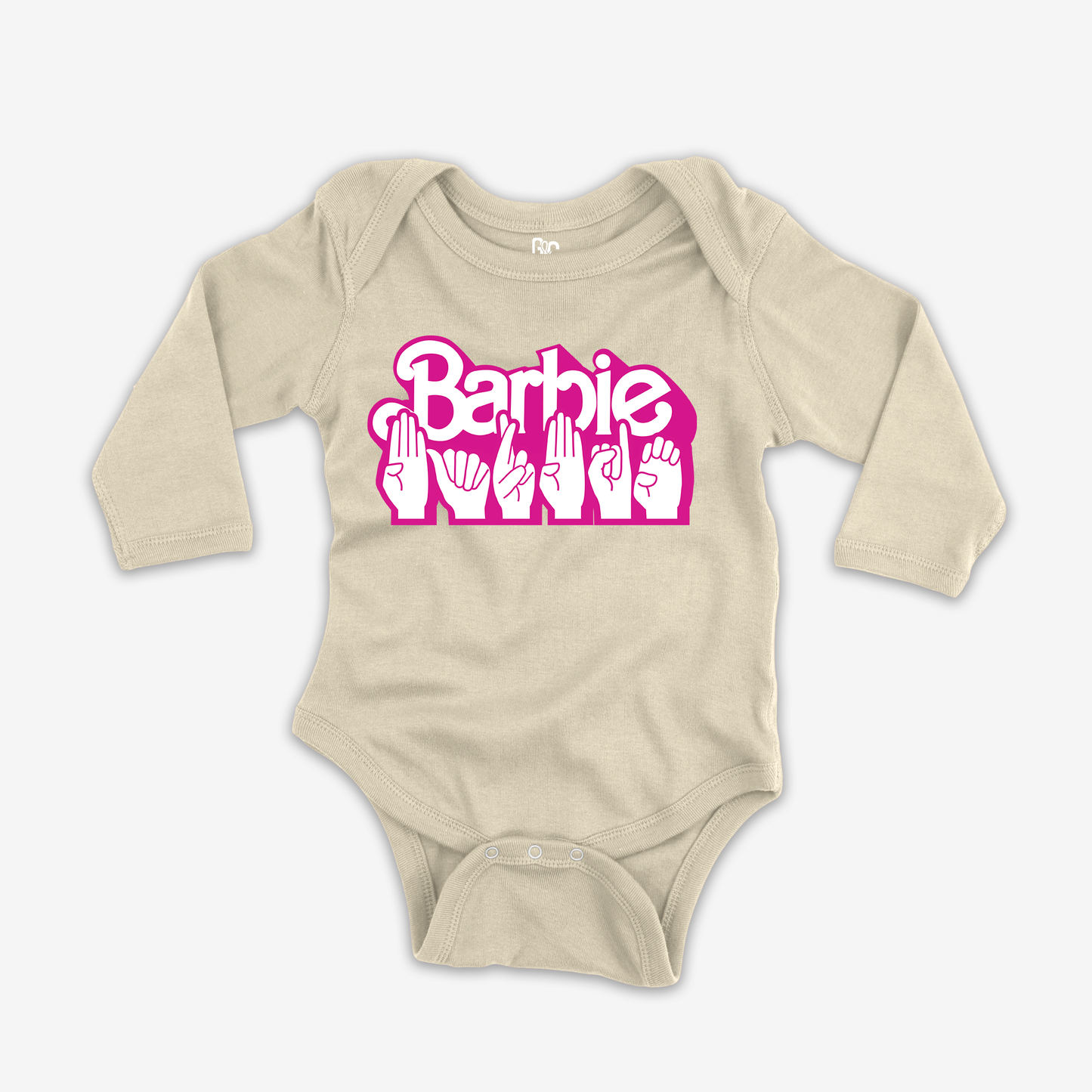 Barbie Onesie Sleeve