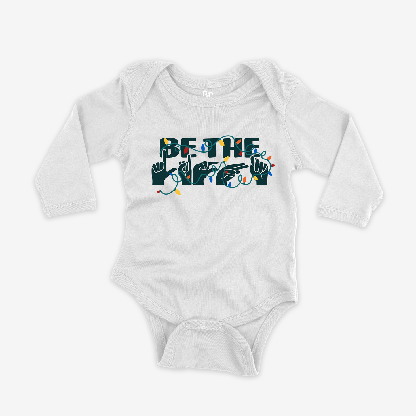 Be The Light Onesie Sleeve