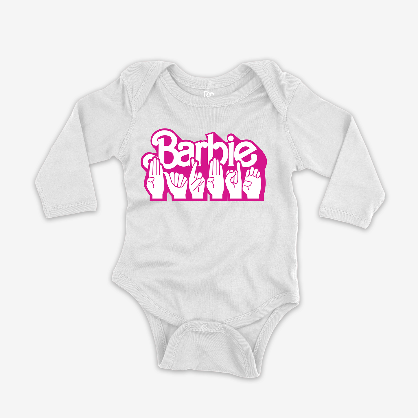 Barbie Onesie Sleeve