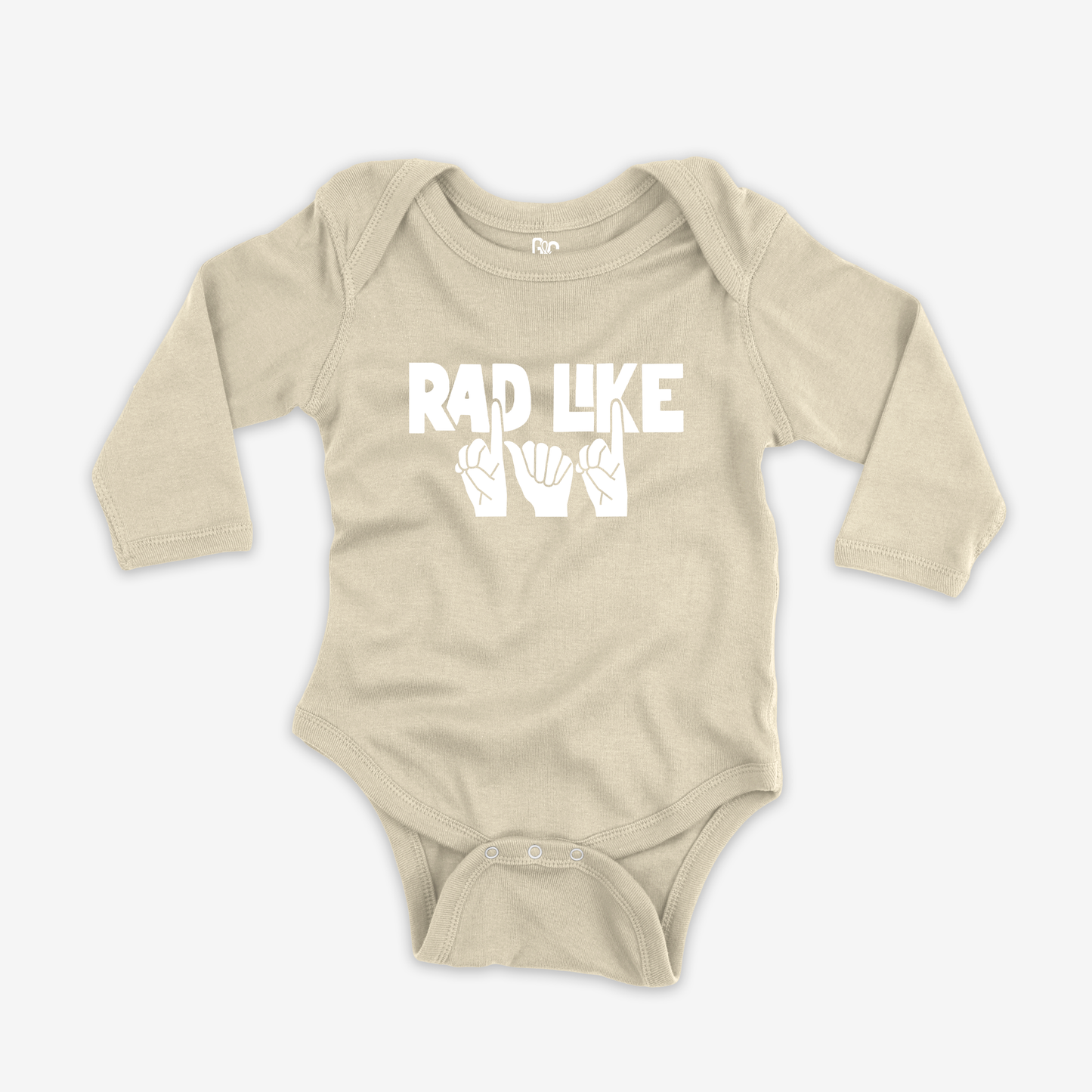 Rad Like Dad Onesie Sleeve