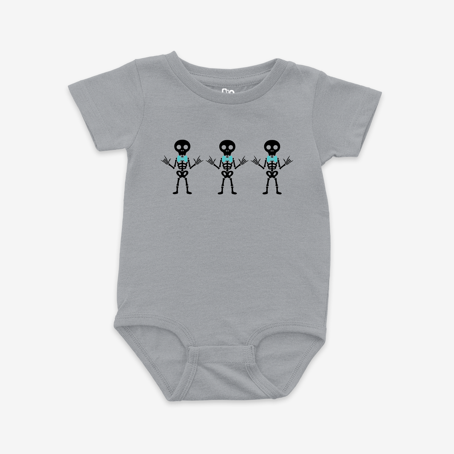Boy Skeleton Onesie Tee