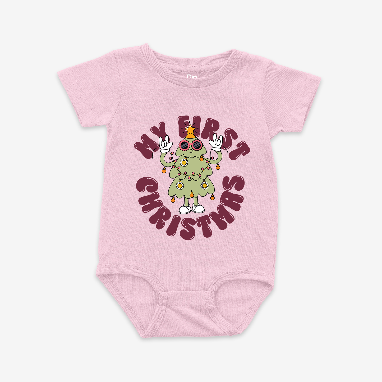 My First Christmas Onesie Tee