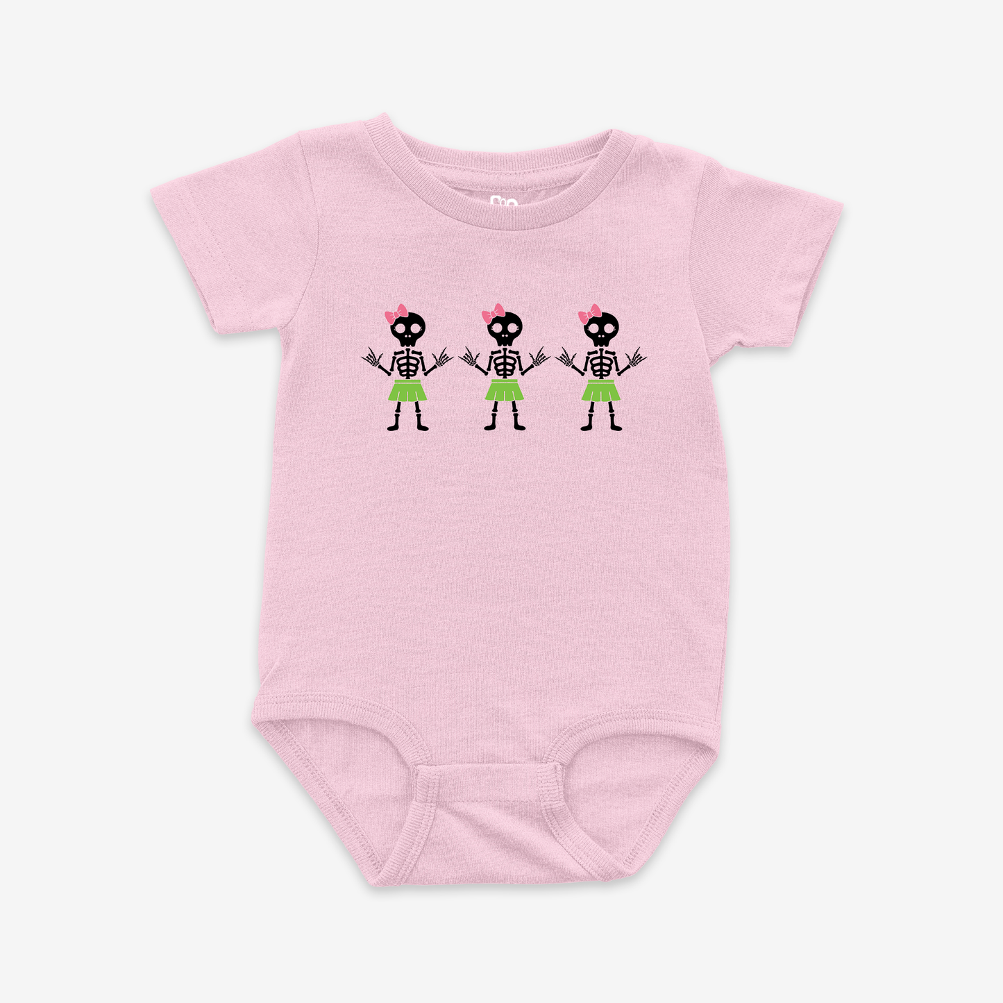 Girl Skeleton Onesie Tee