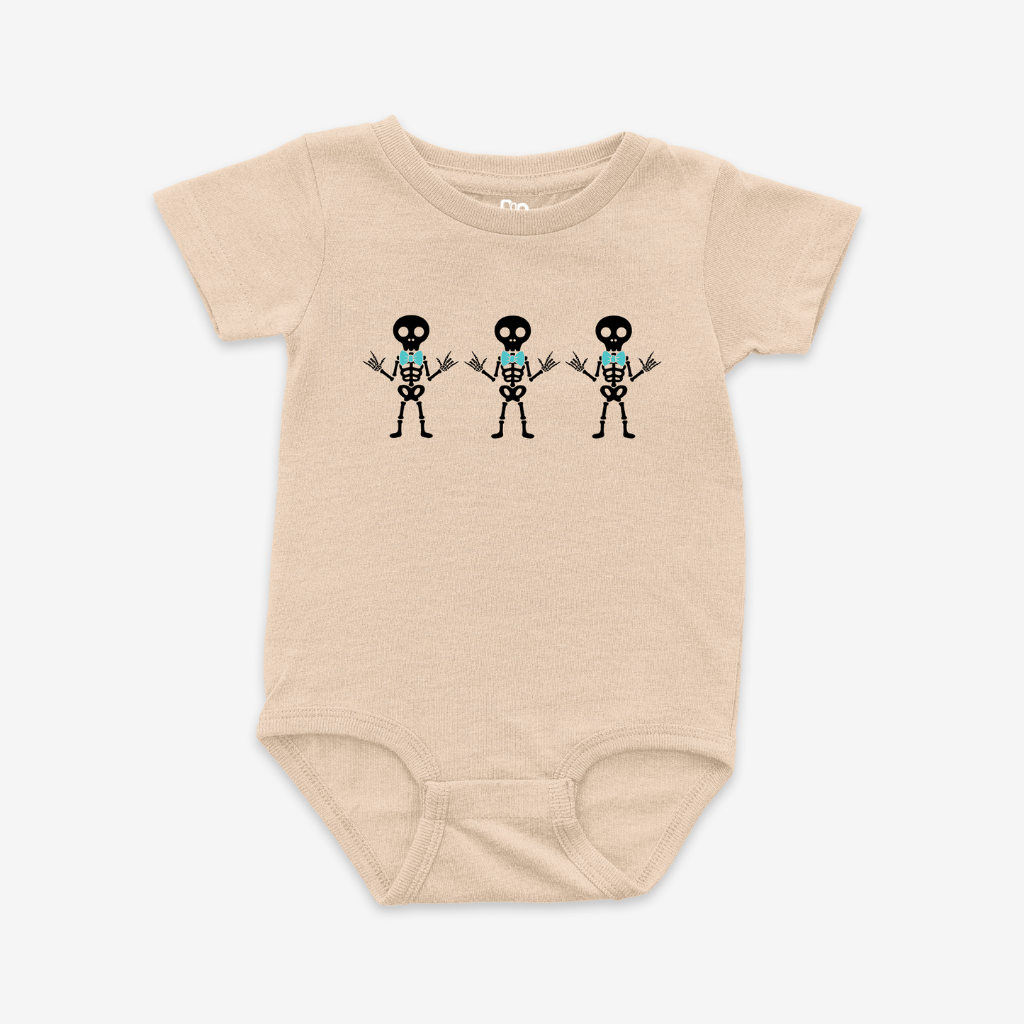 Boy Skeleton Onesie Tee
