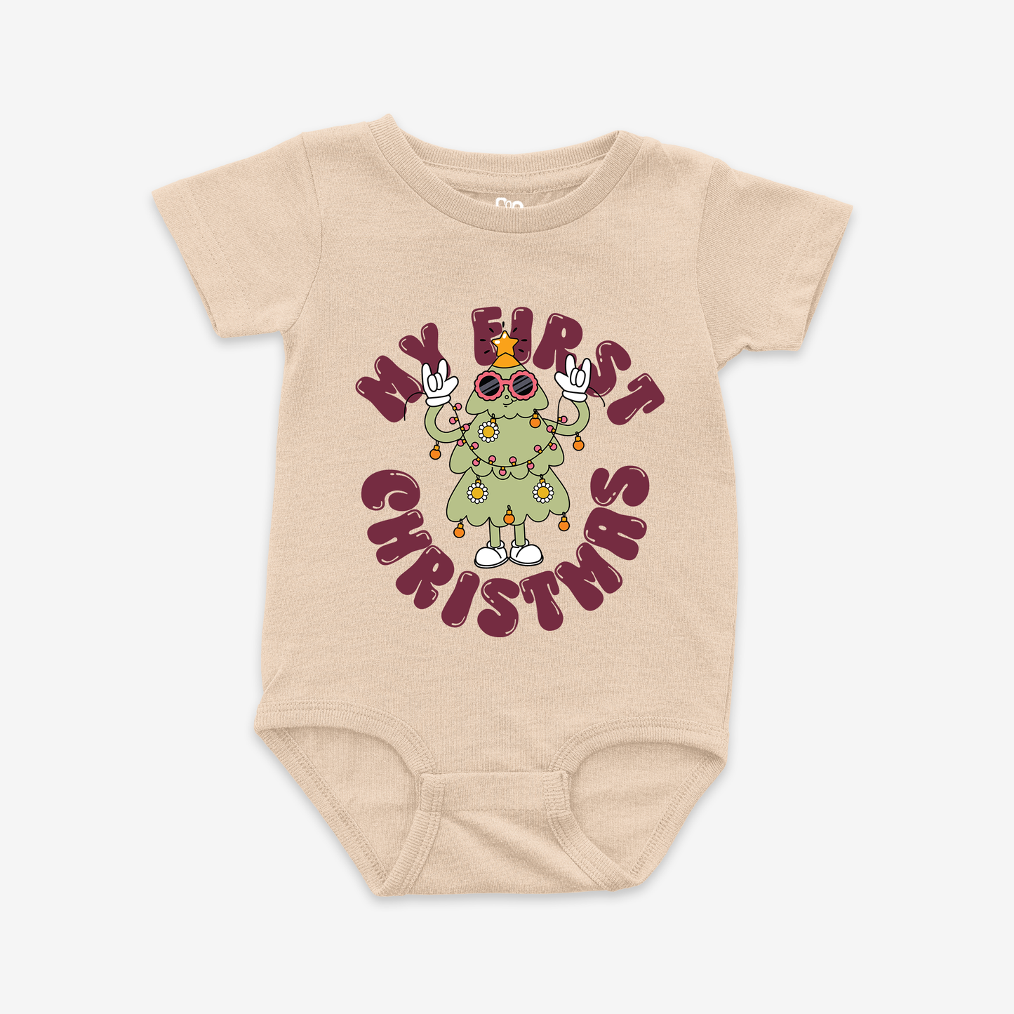 My First Christmas Onesie Tee