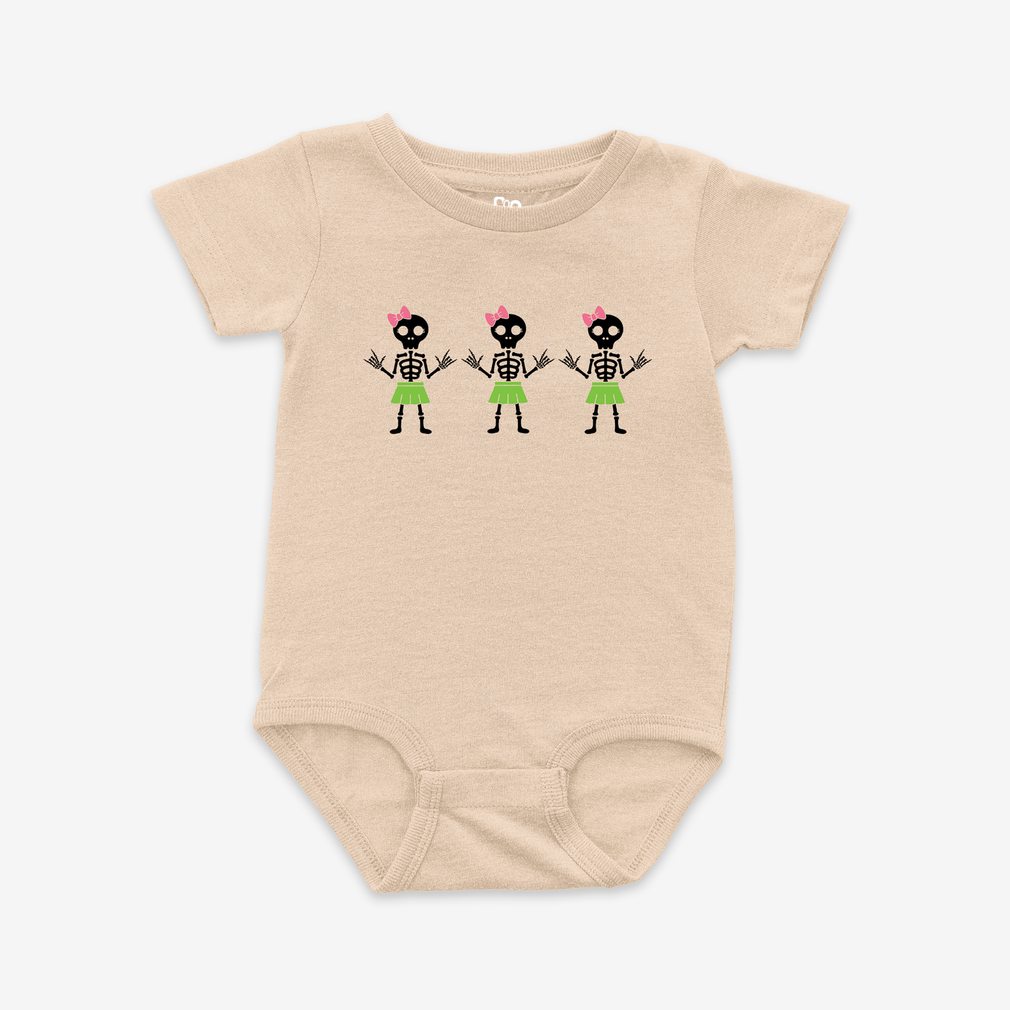 Girl Skeleton Onesie Tee